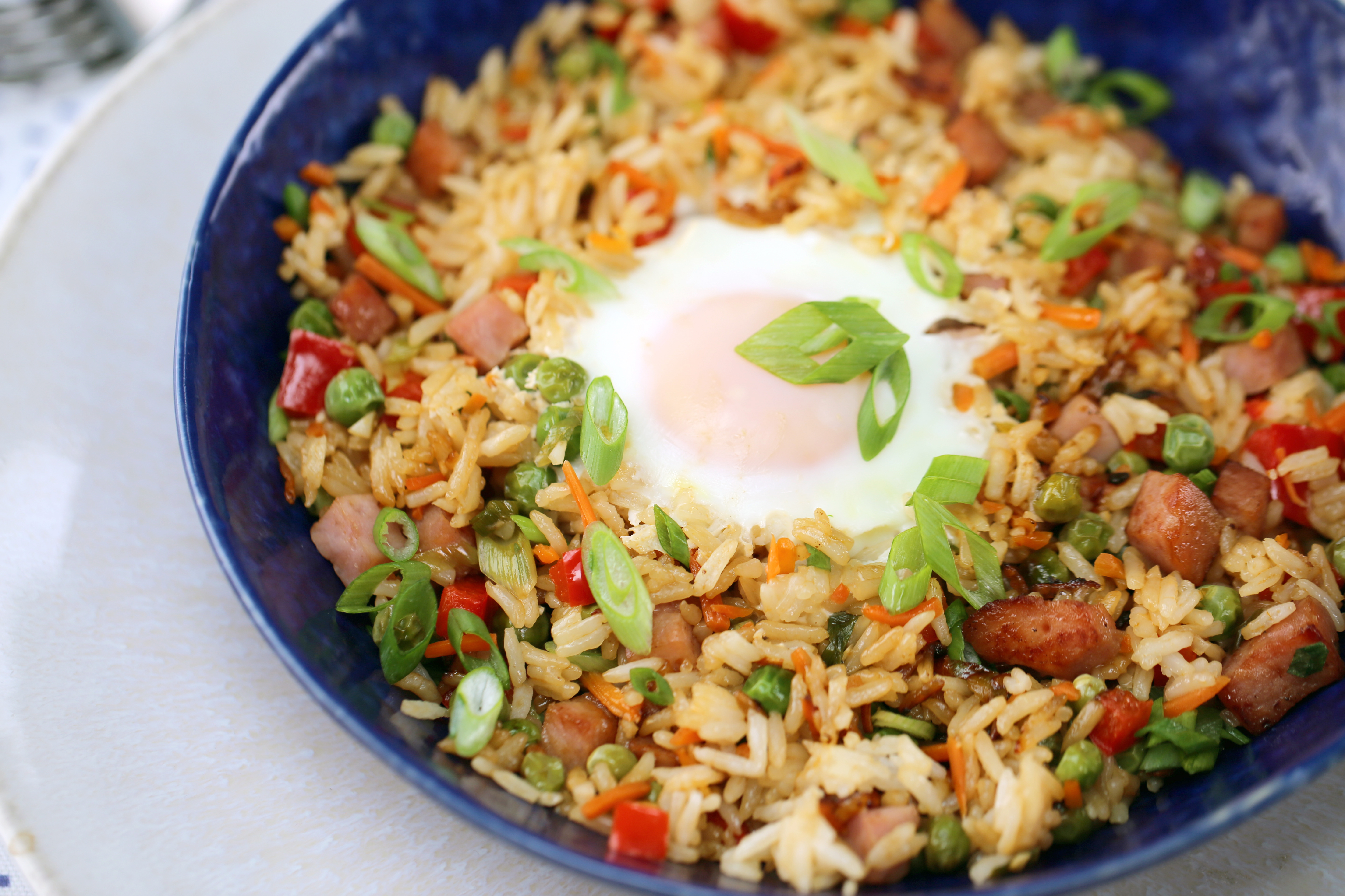 Ham Fried Rice with Eggs Uncle Ben's