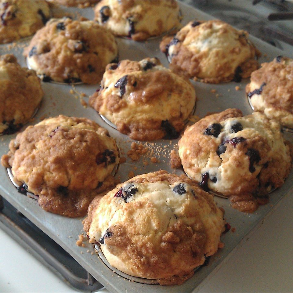 Blueberry Streusel Muffins 
