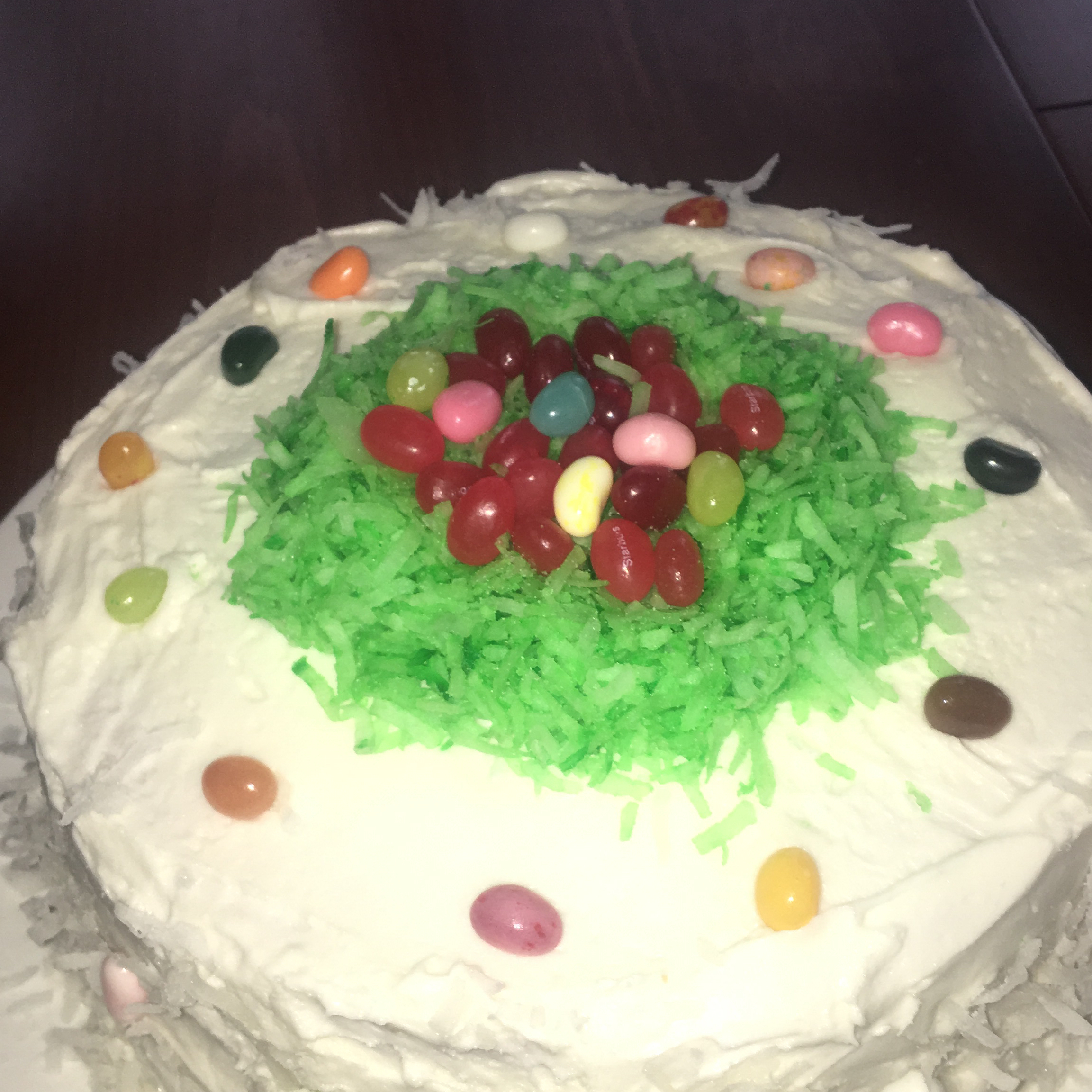 Coconut Easter Cake 