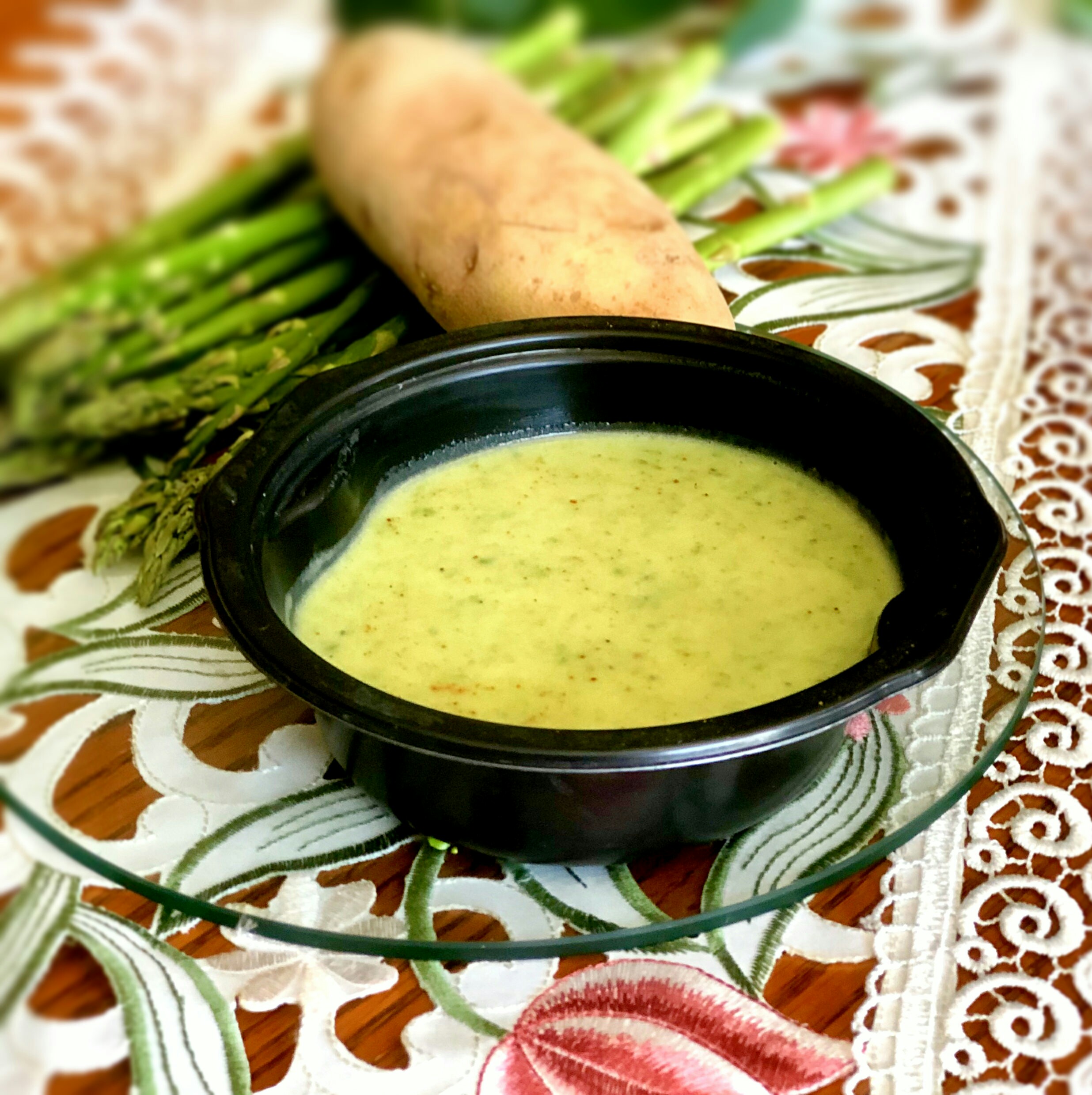 Creamy Asparagus Potato Soup