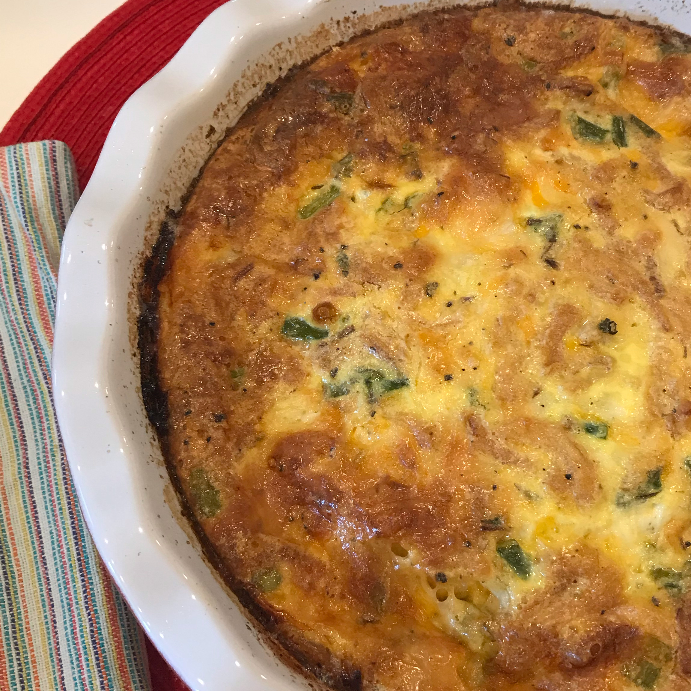 Asparagus and Swiss Cheese Quiche KC