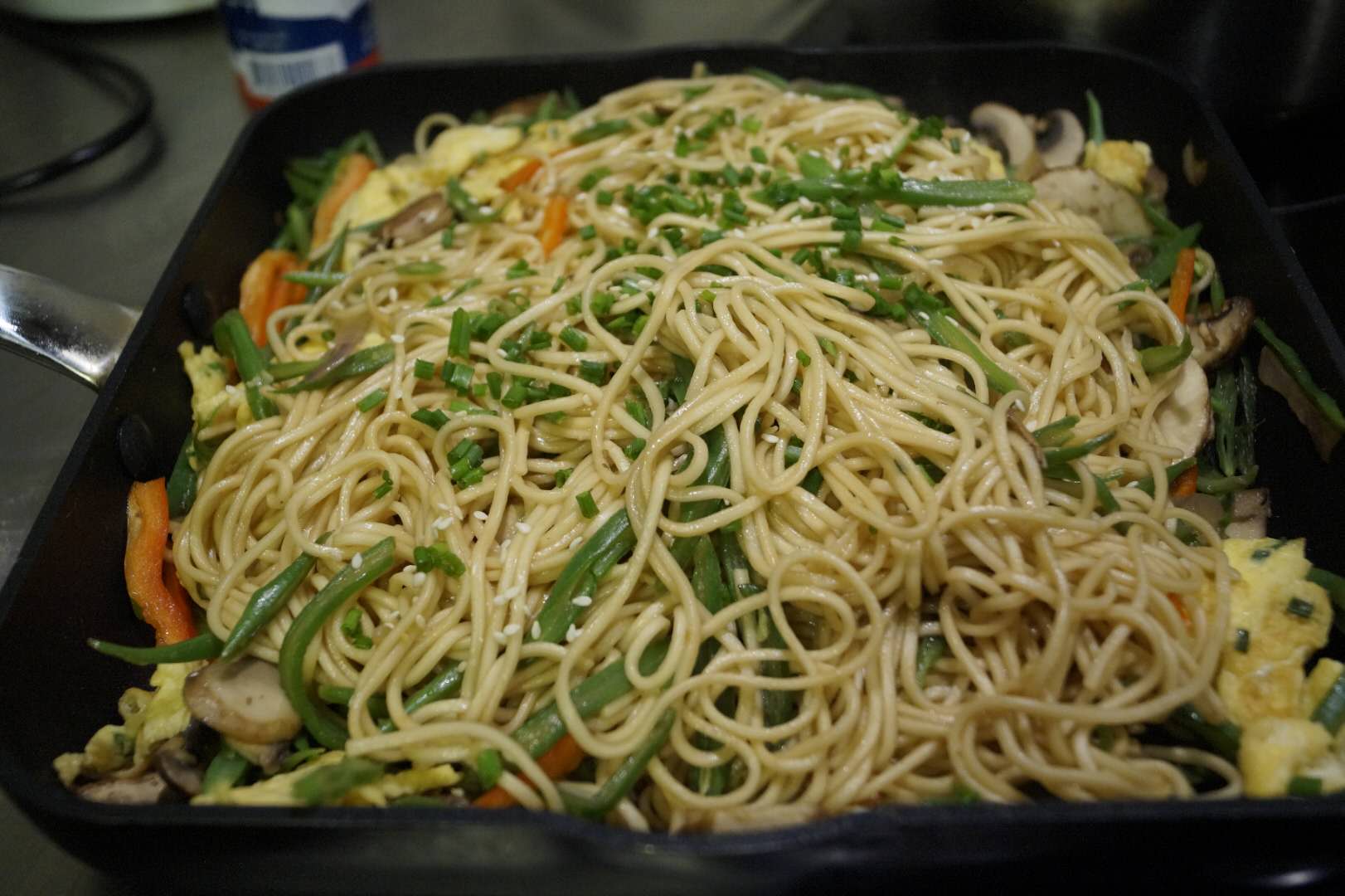 Vegetarian Chinese Fried Noodles