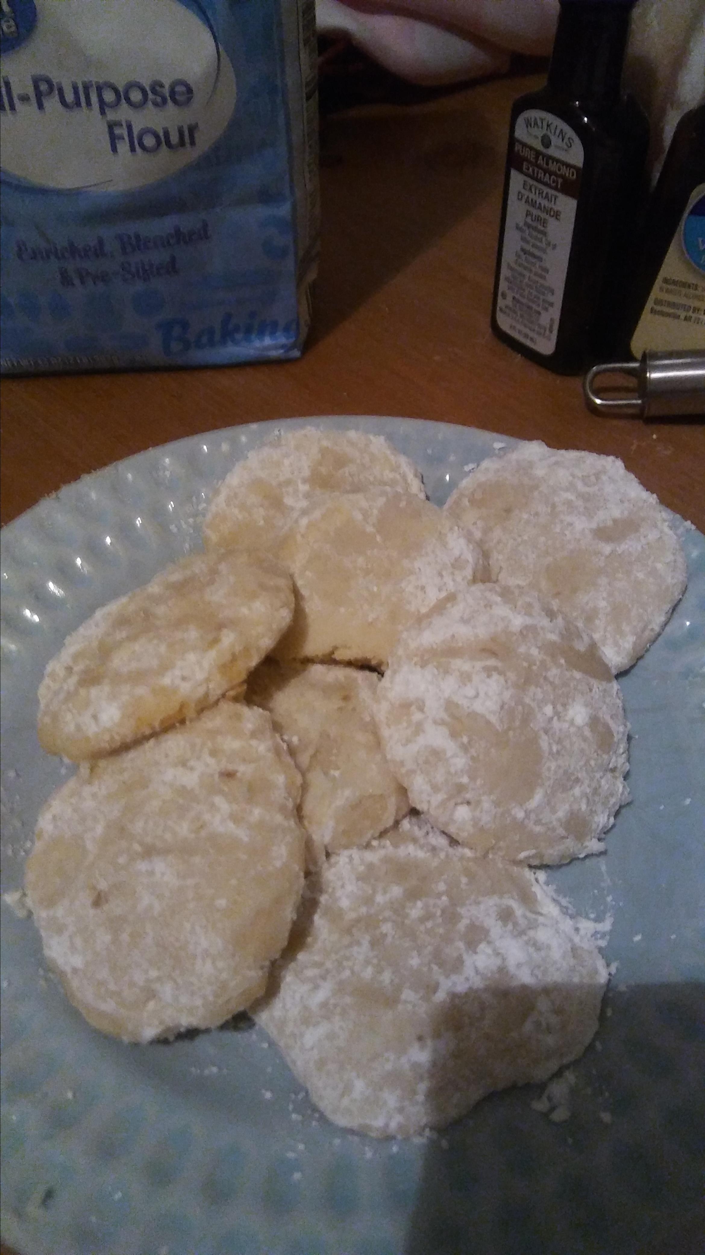Cream Cheese Snowball Cookies 