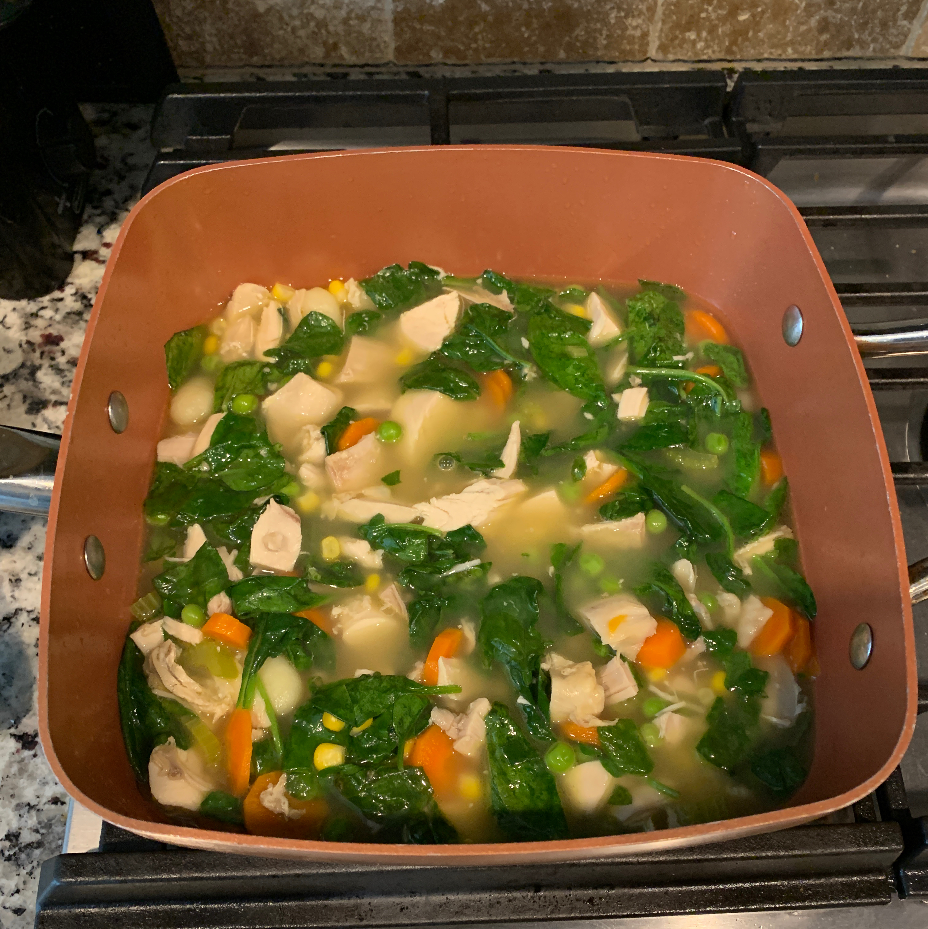 Easy Chicken and Gnocchi Soup 