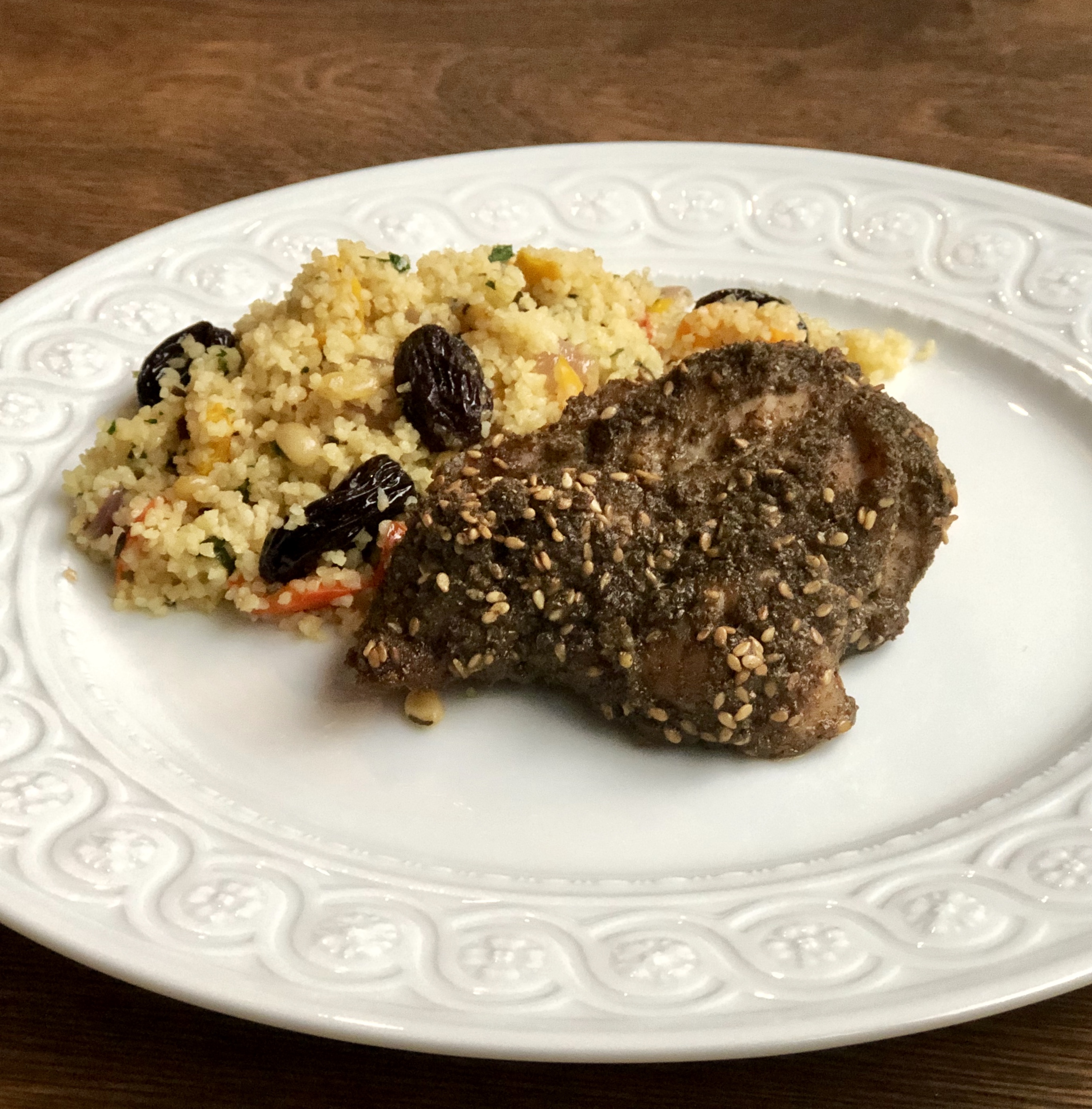 Baked Za'atar Chicken Thighs Diana Moutsopoulos