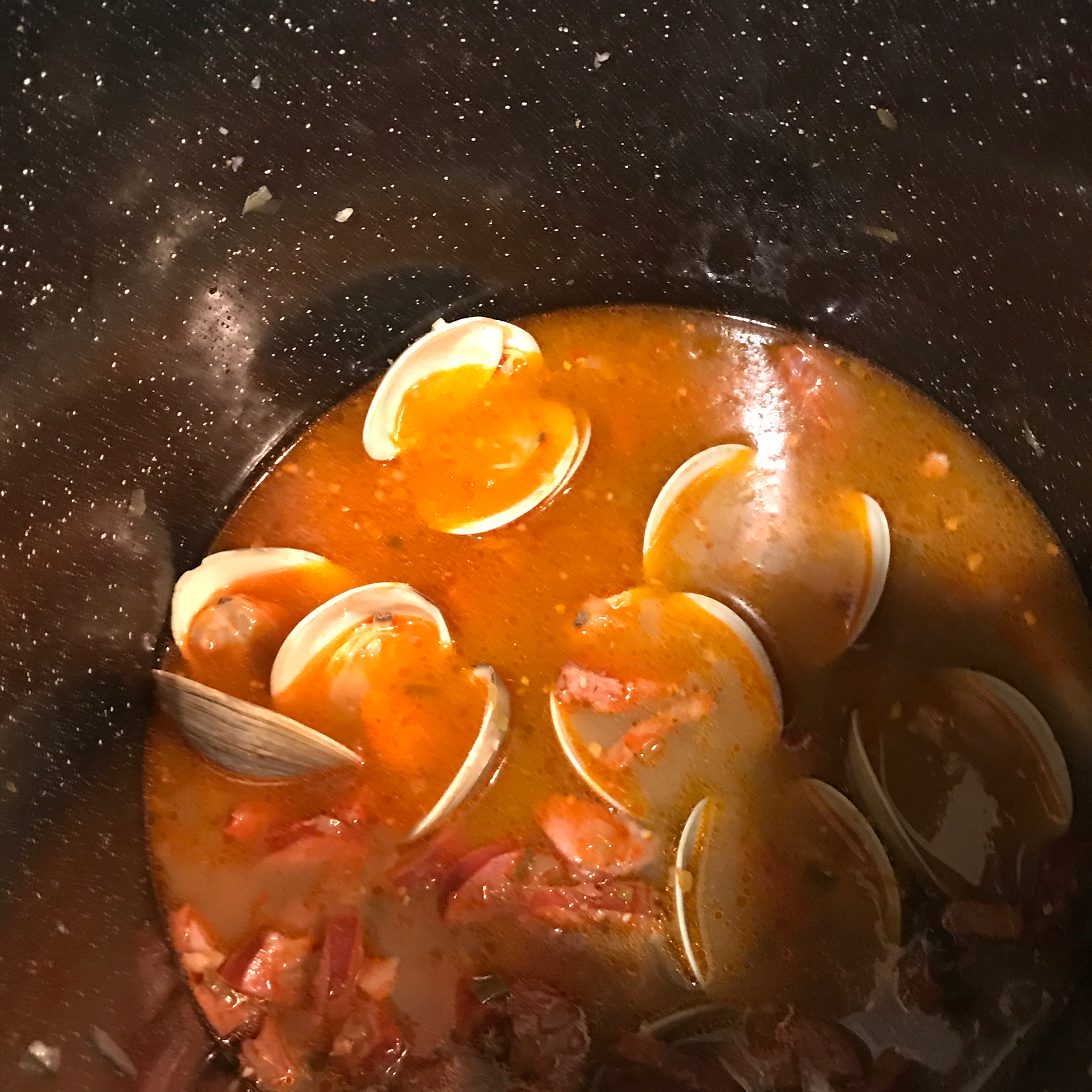 Portuguese Steamed Clams 