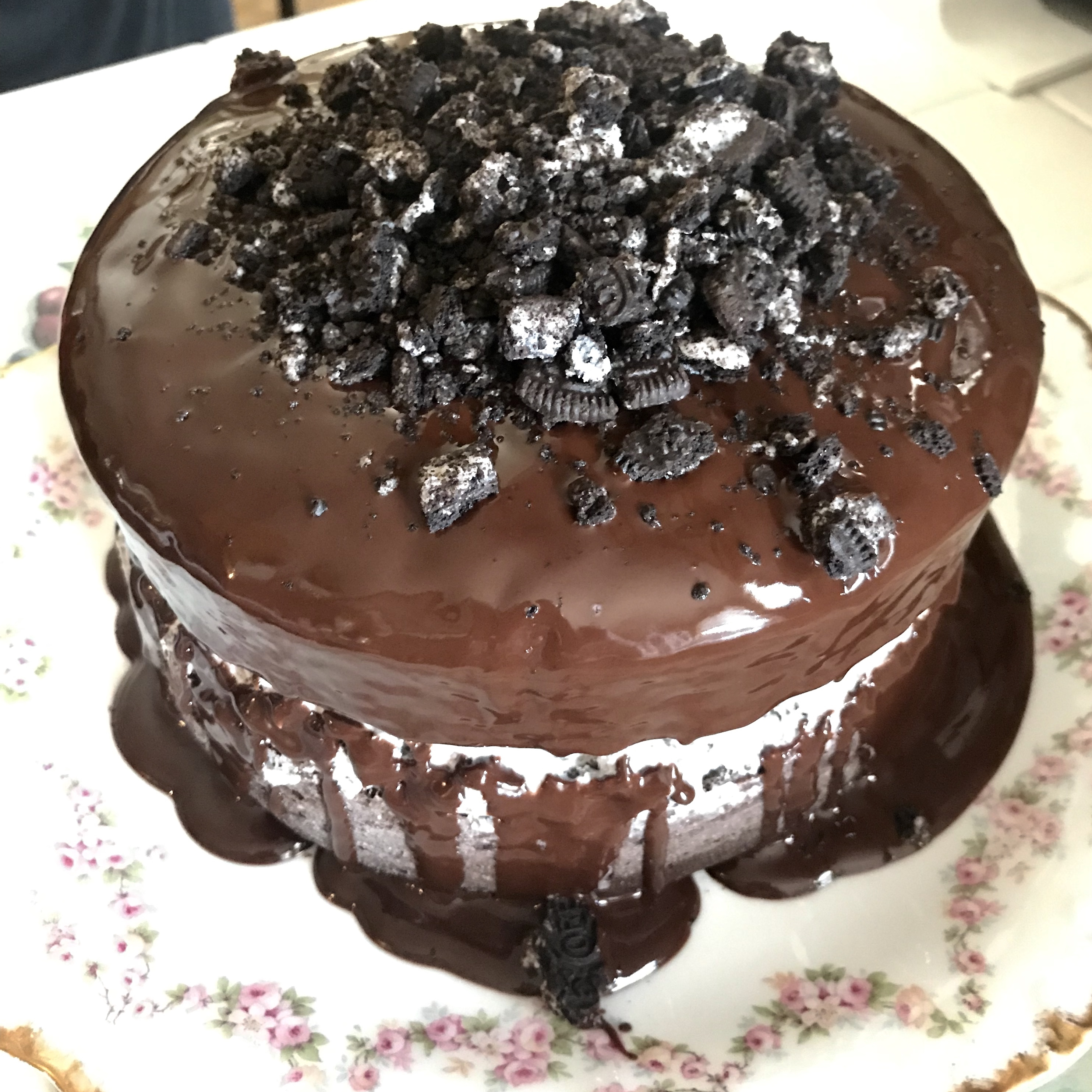 Chocolate-Covered OREO Cookie Cake 