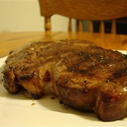 Grilled Rib Eye Steaks Something Catchy