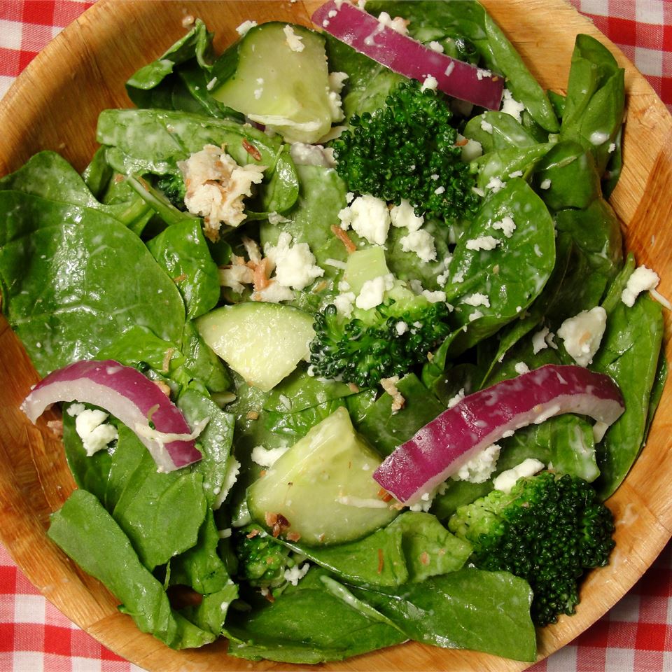 Spinach Ranch Salad