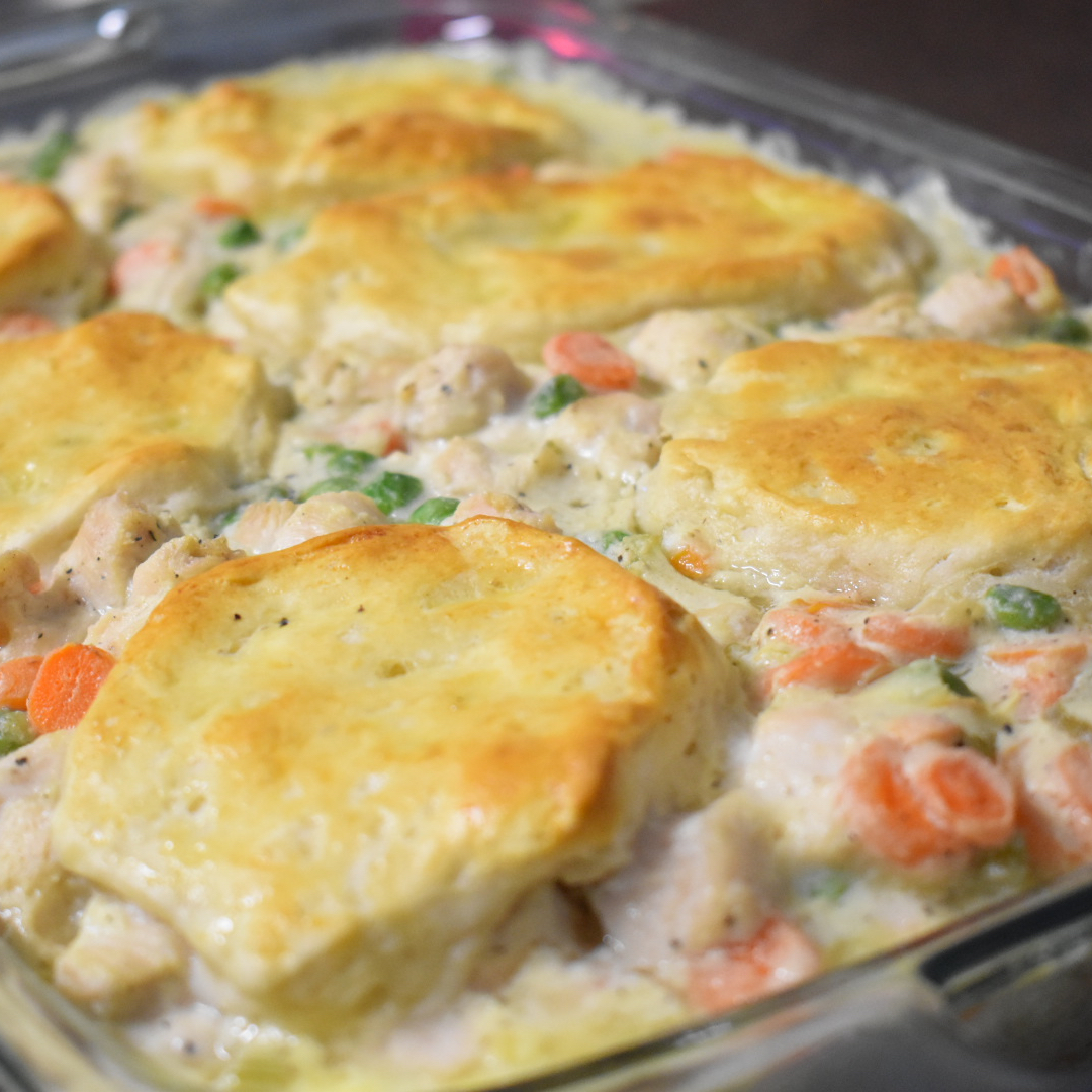 Mom S Fabulous Chicken Pot Pie With Biscuit Crust Recipe Allrecipes