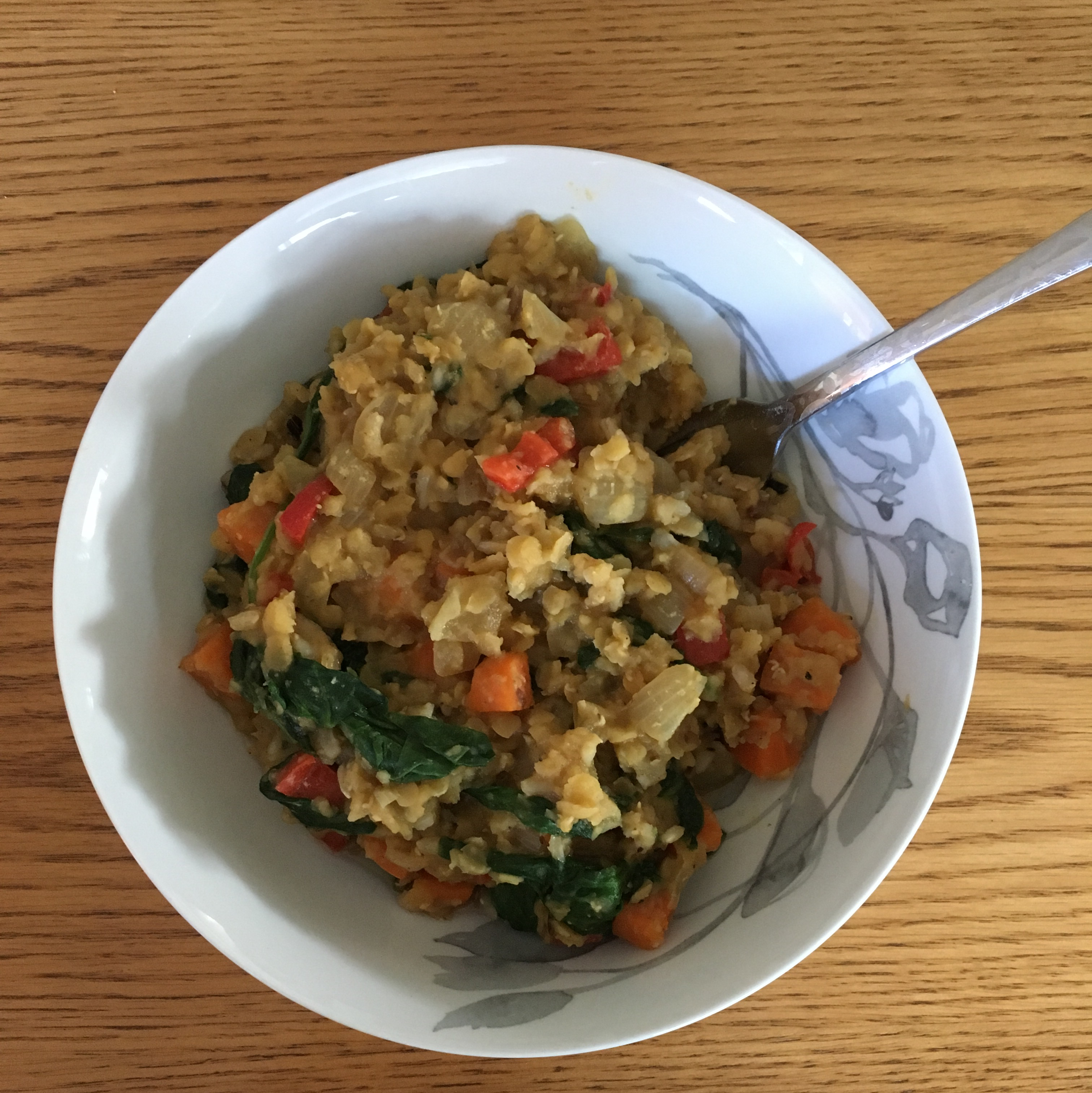 Lentils And Spinach 
