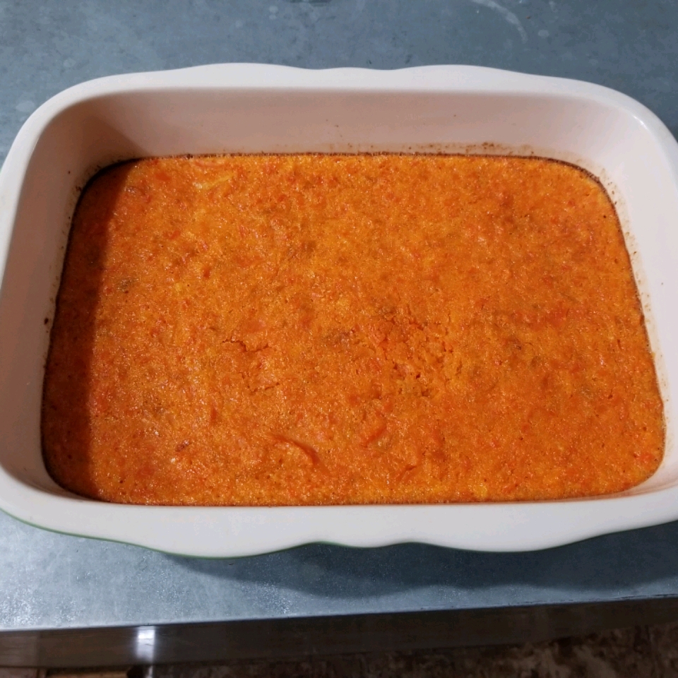 Cafeteria Carrot Souffle 