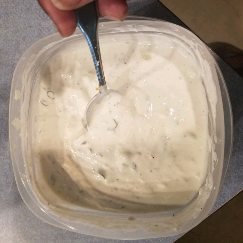 Easy Greek Yogurt Cucumber Sauce 