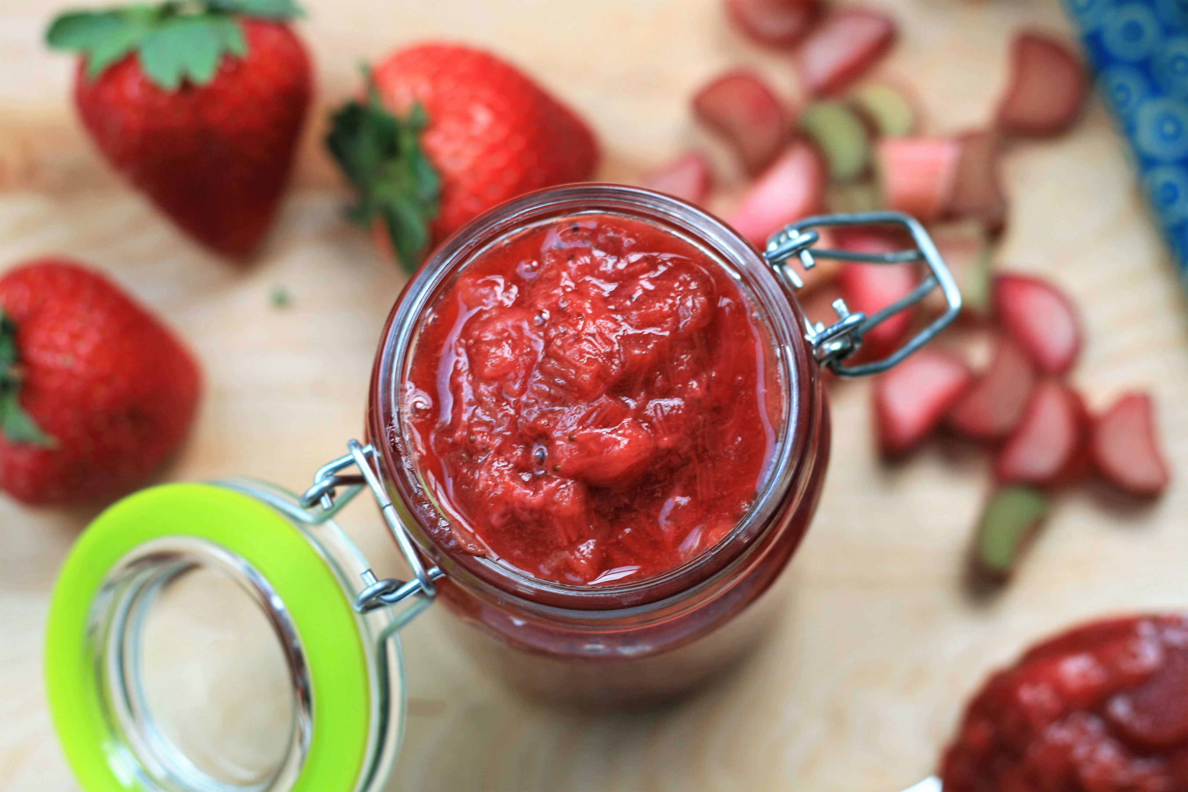 Strawberry-Rhubarb Compote France C
