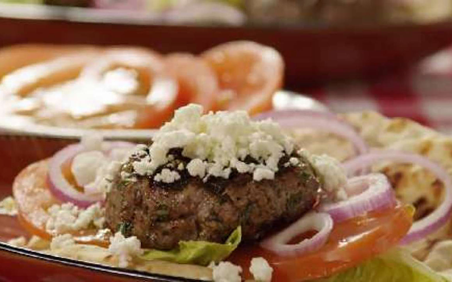 Grilled Spicy Lamb Burgers