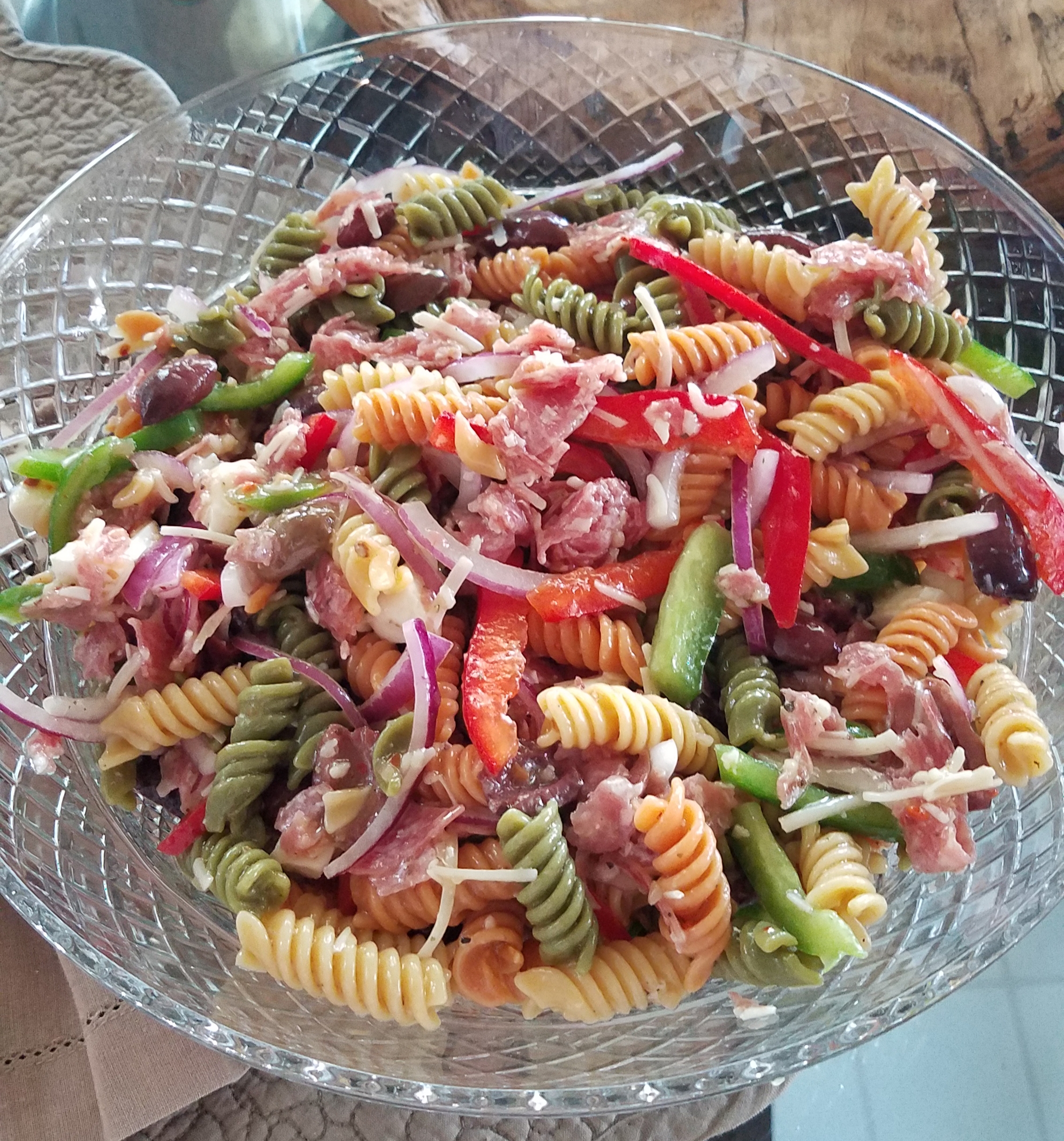 Quick Italian Pasta Salad 