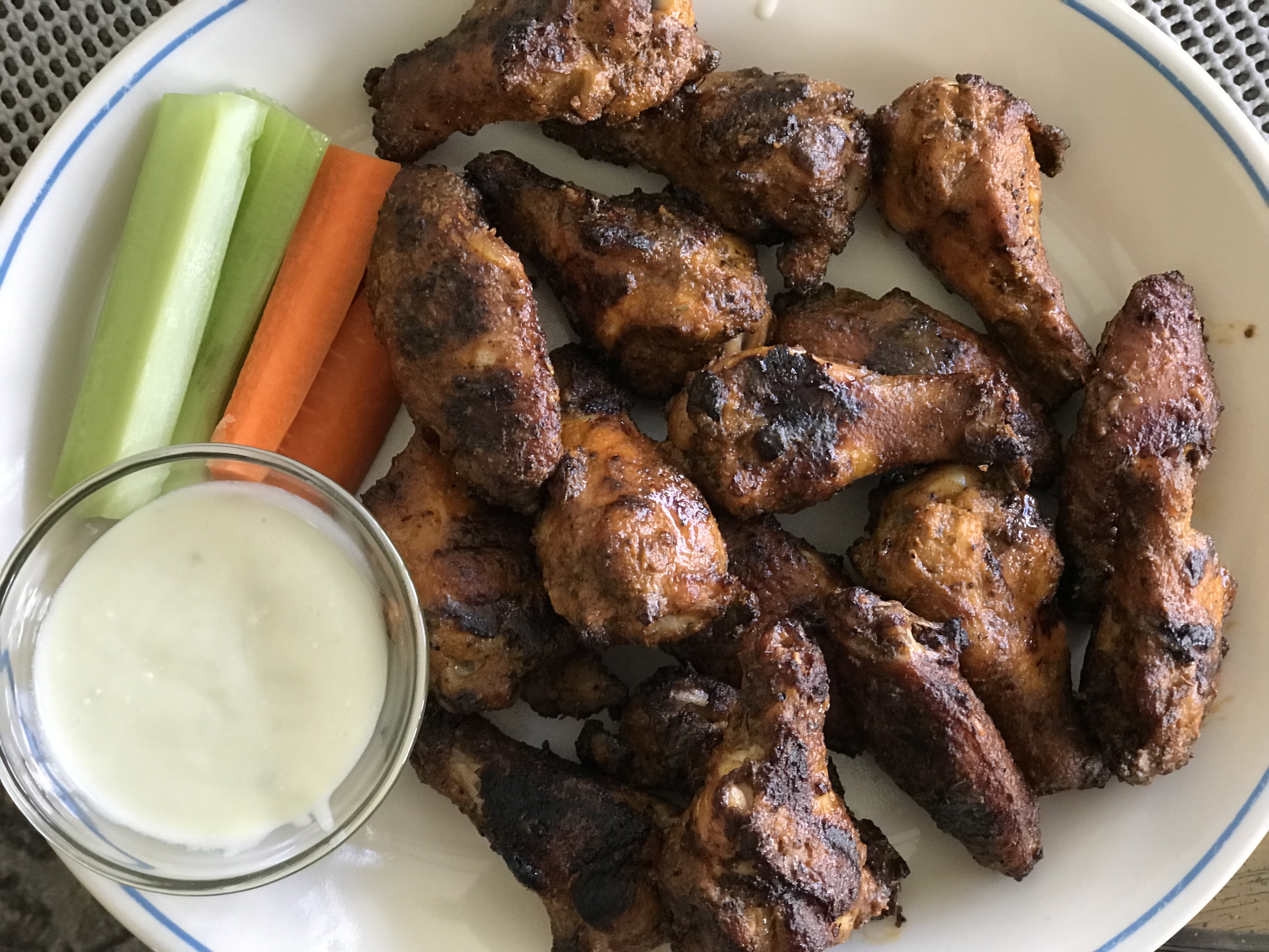 Smoked Chicken Wings Cindy Hill