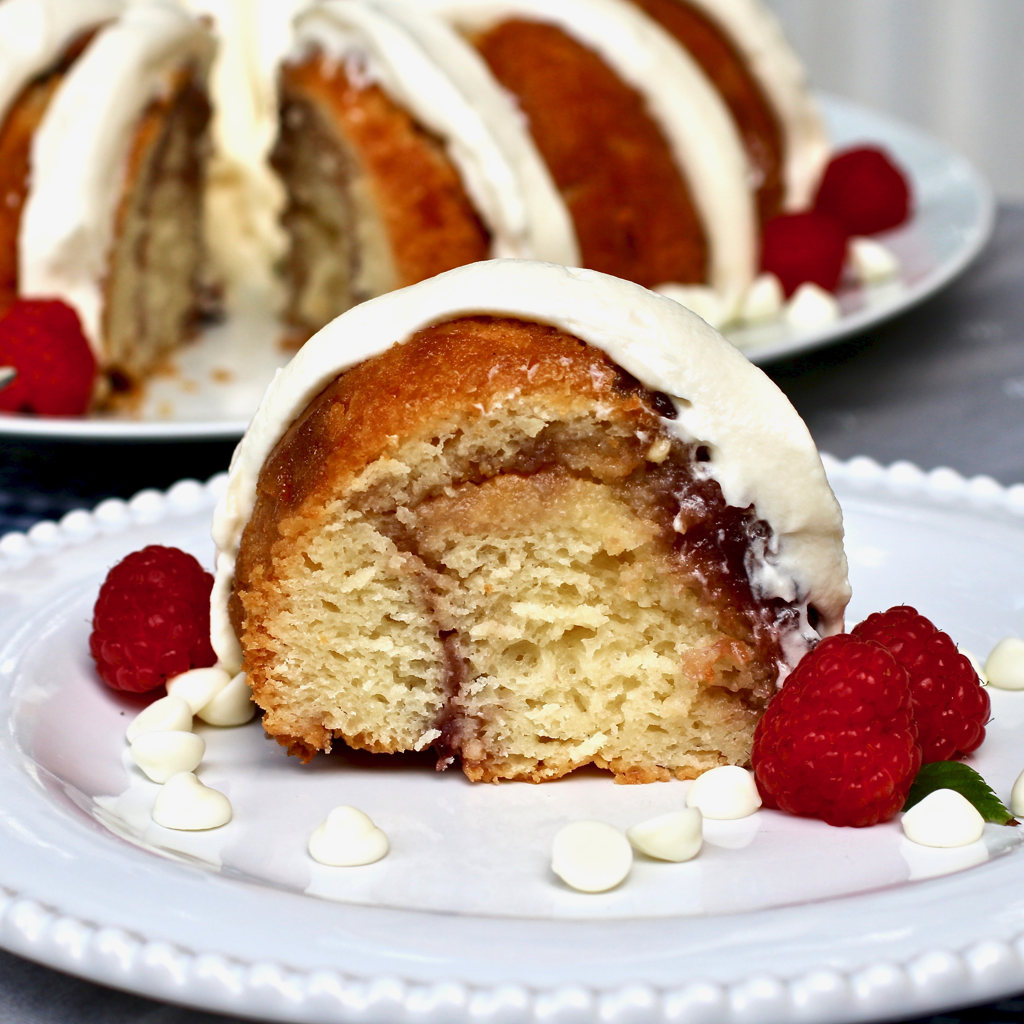 White Chocolate-Raspberry Bundt&reg; Cake My Hot Southern Mess