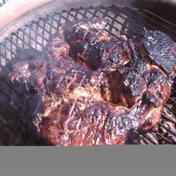 Asian Barbequed Butterflied Leg of Lamb