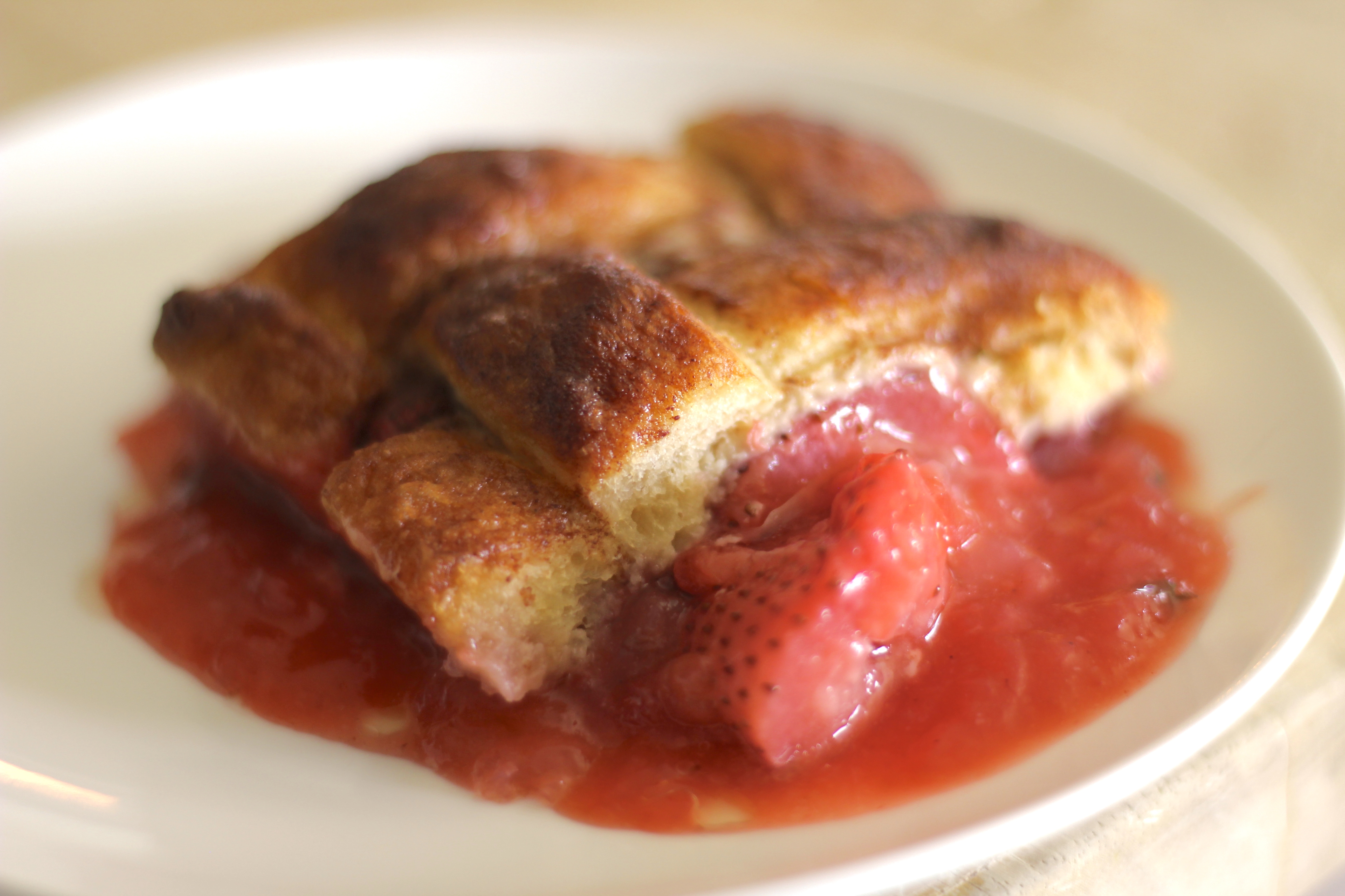 Southern-Style Strawberry Cobbler