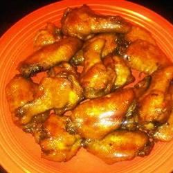 Glazed Chicken Wings 