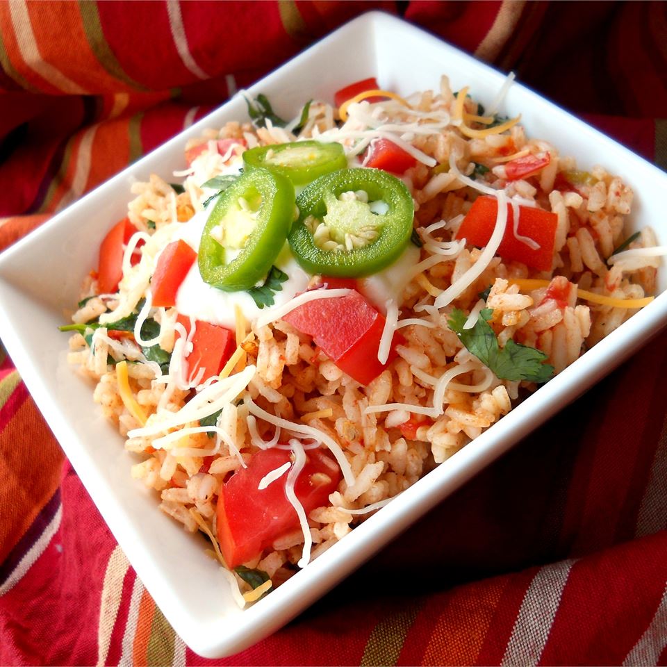 Mexican Rice with Bell Pepper