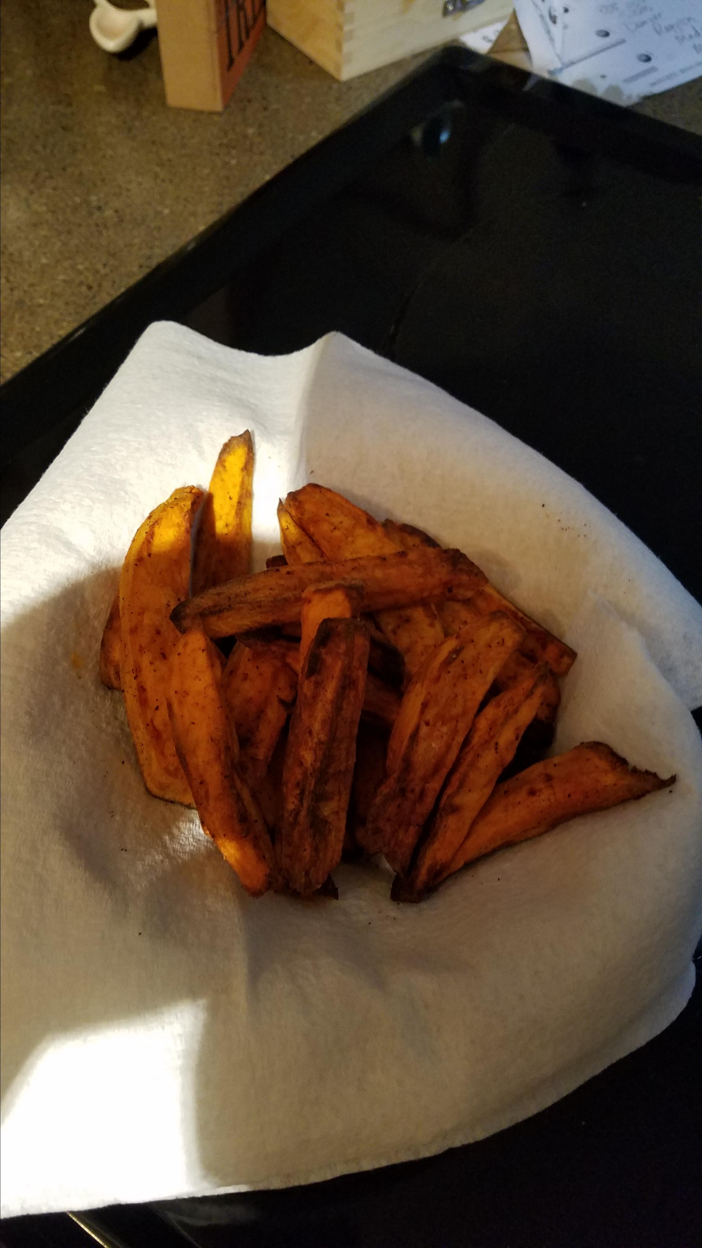 Air Fryer Sweet Potato Fries 