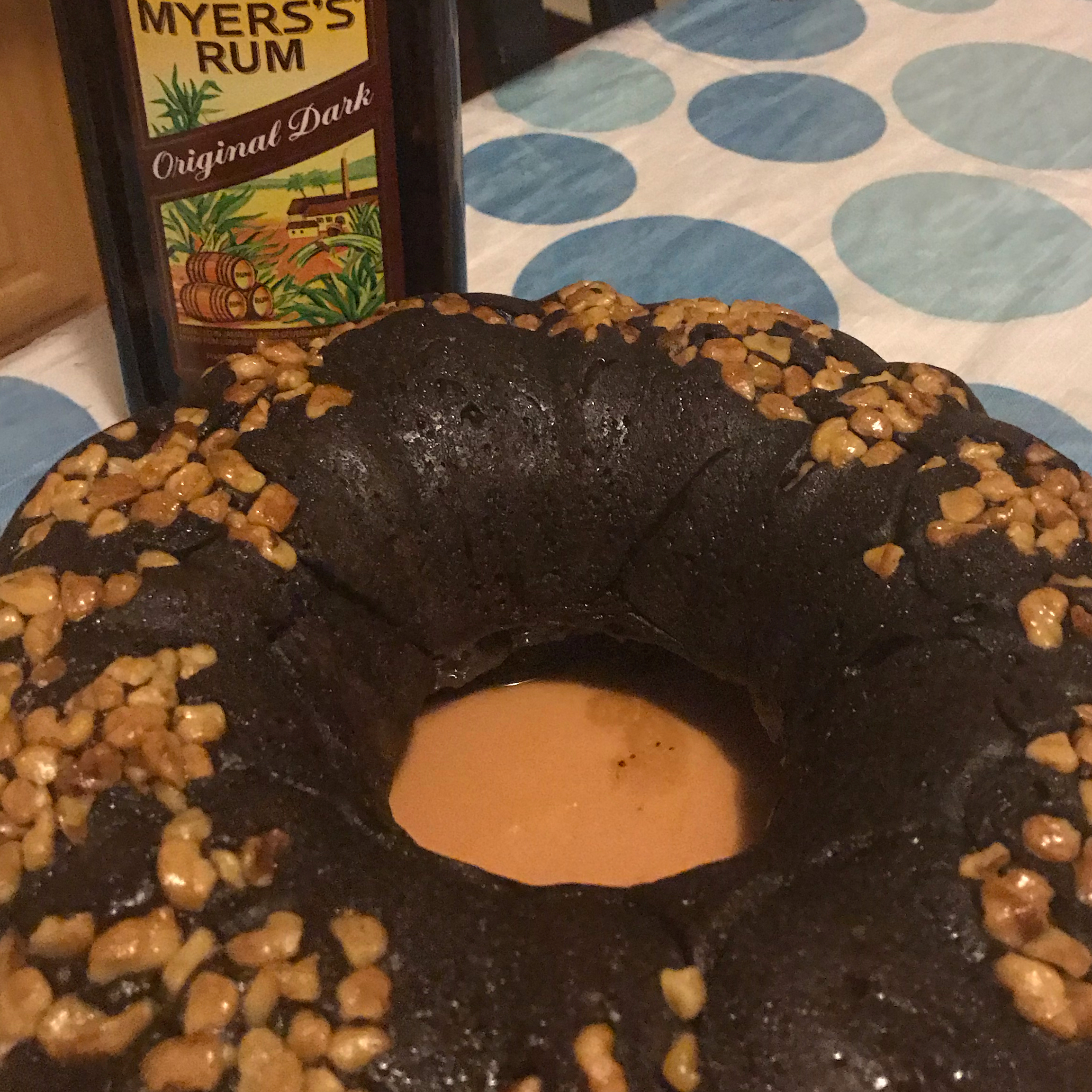 Chocolate Rum Cake 