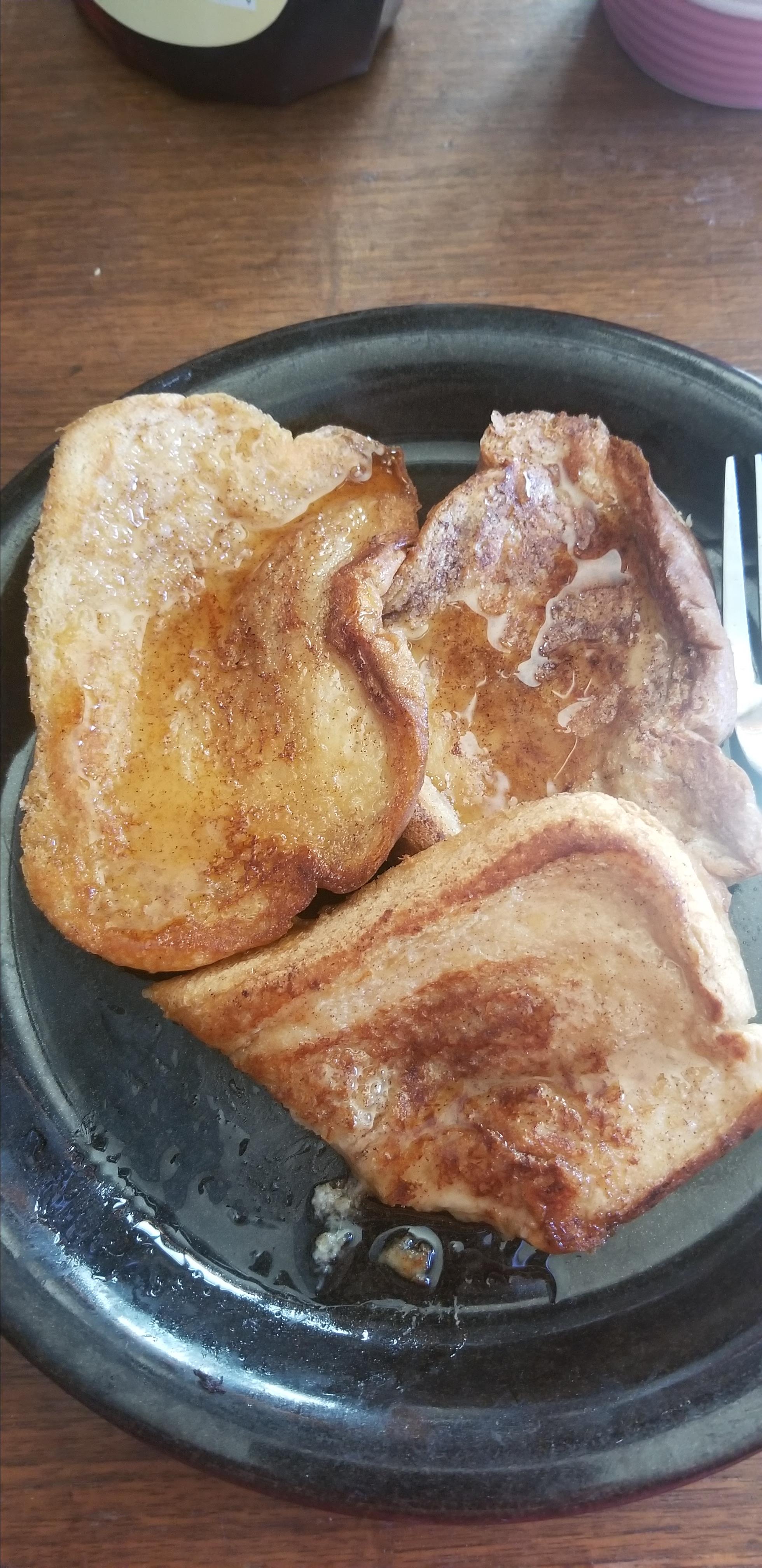 Eggless French Toast 