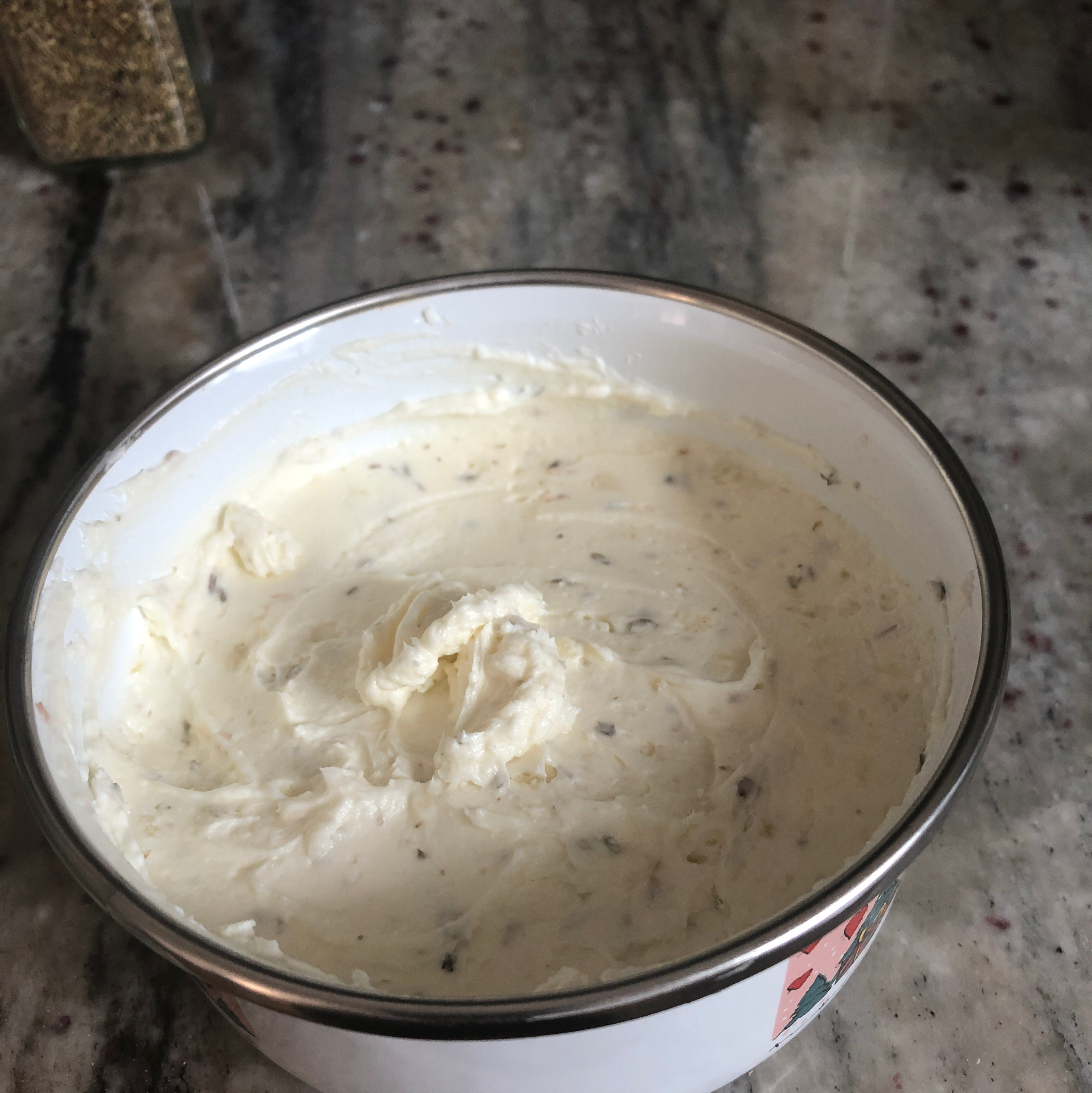 Cream Cheese and Parmesan Bread Spread 