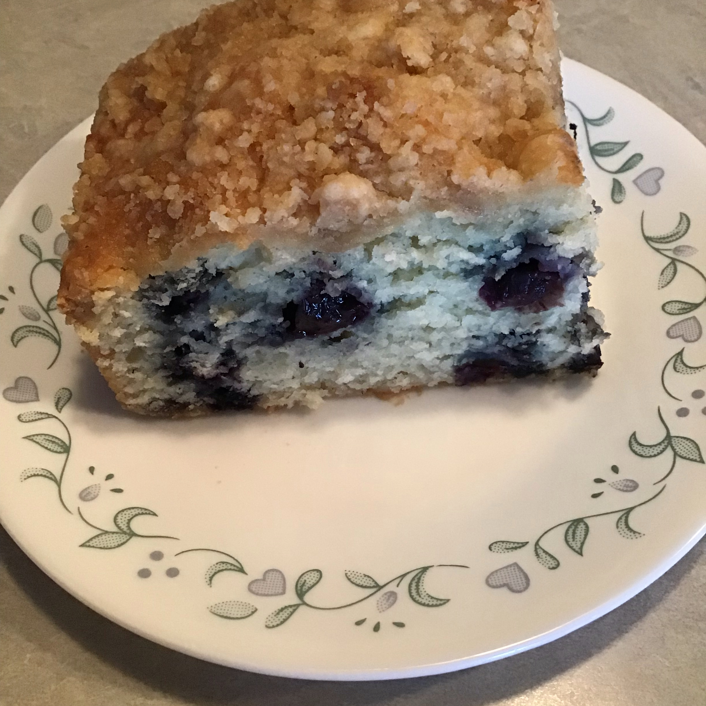 Blueberry Buttermilk Coffeecake 