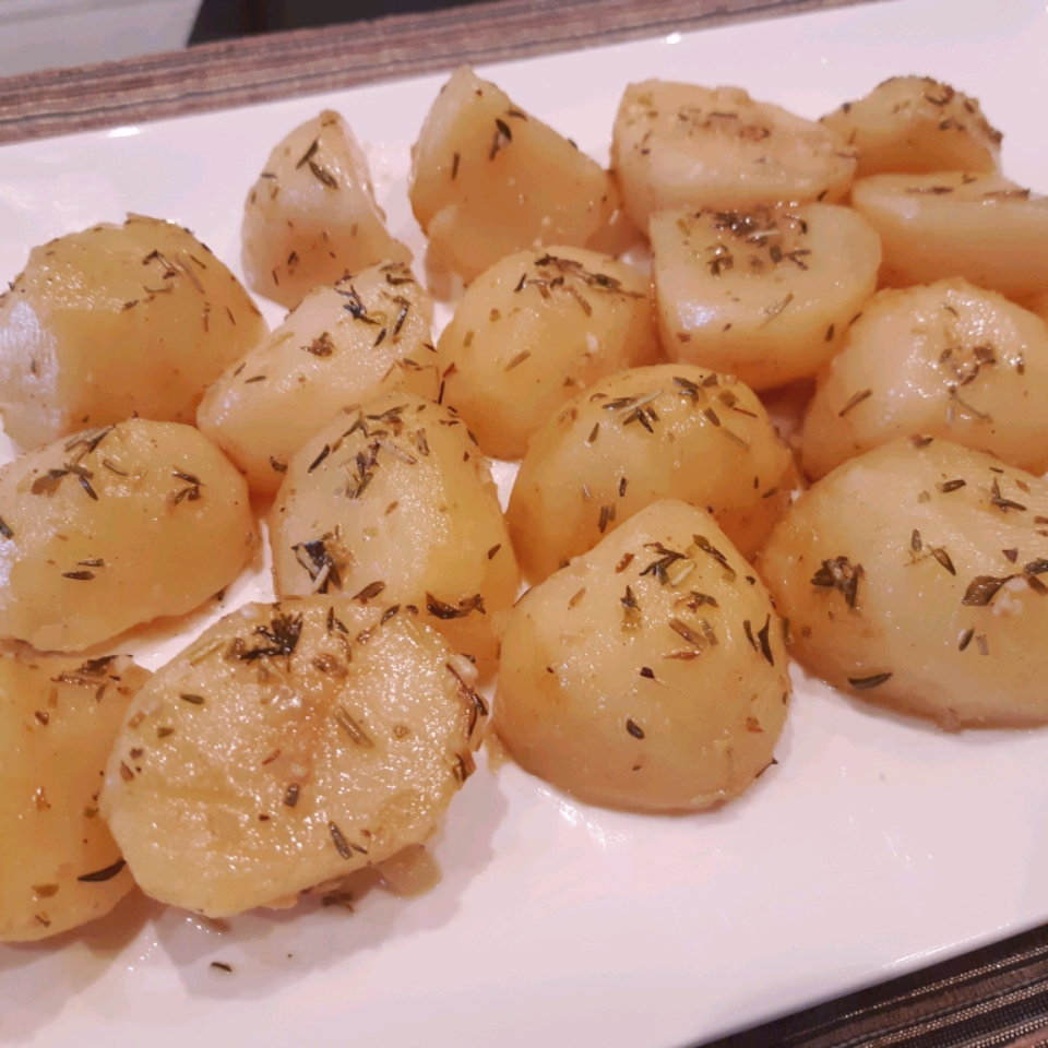 Greek Style Potatoes 