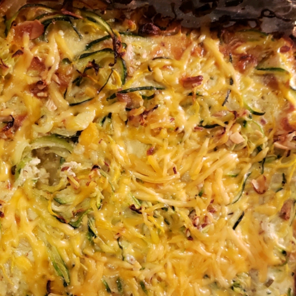 Low Carb Yellow Squash Casserole 