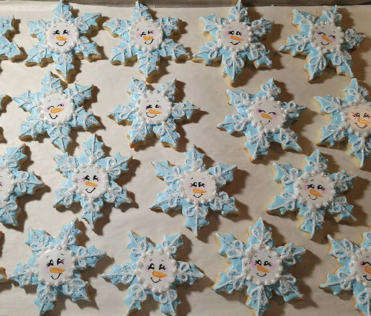 Snowflake Cookies 