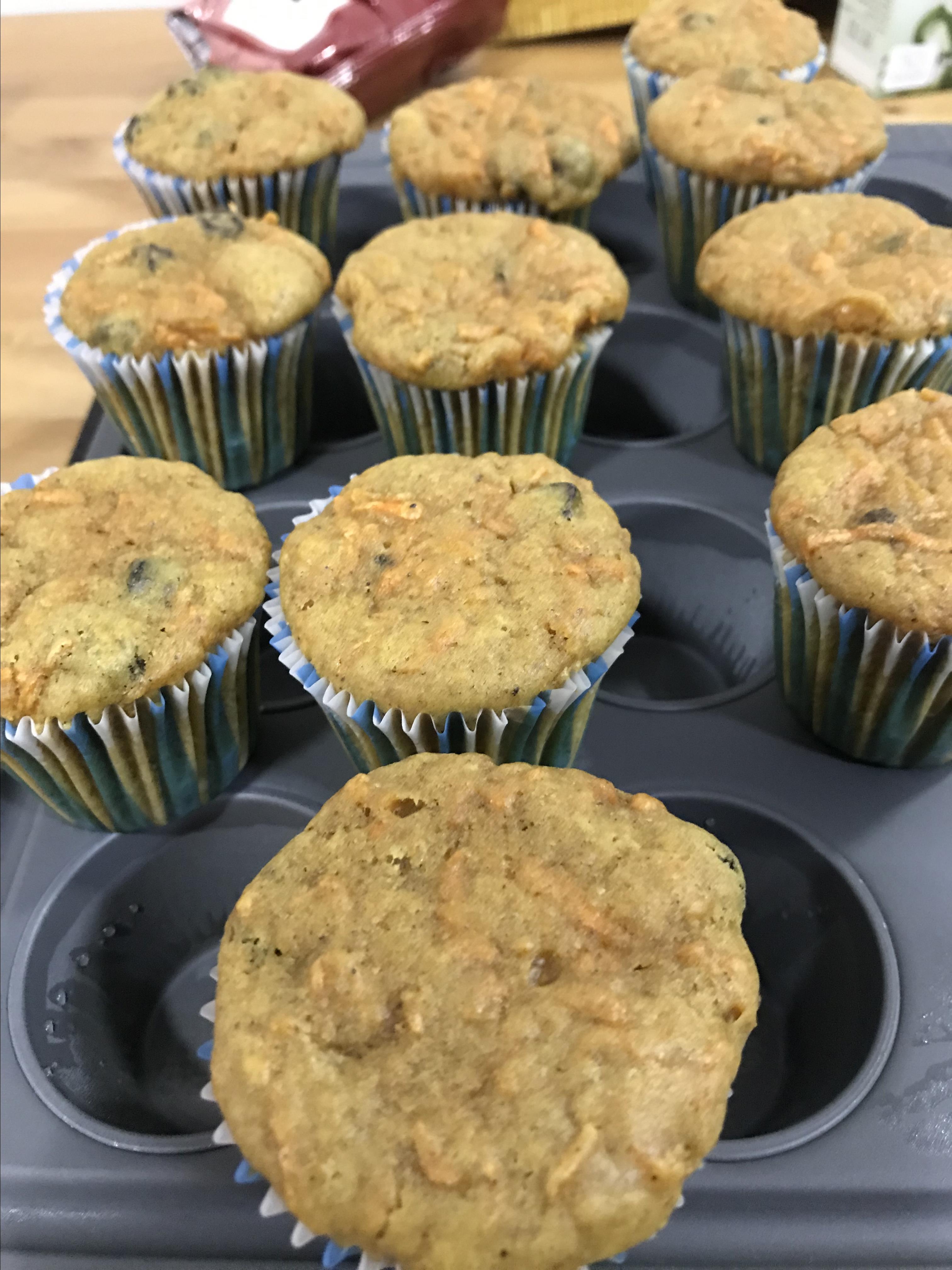 Awesome Carrot Muffins 