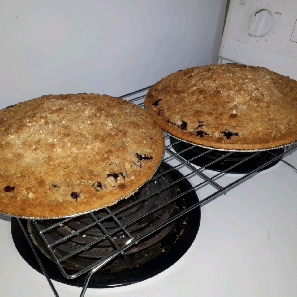 Blueberry Crumb Pie 
