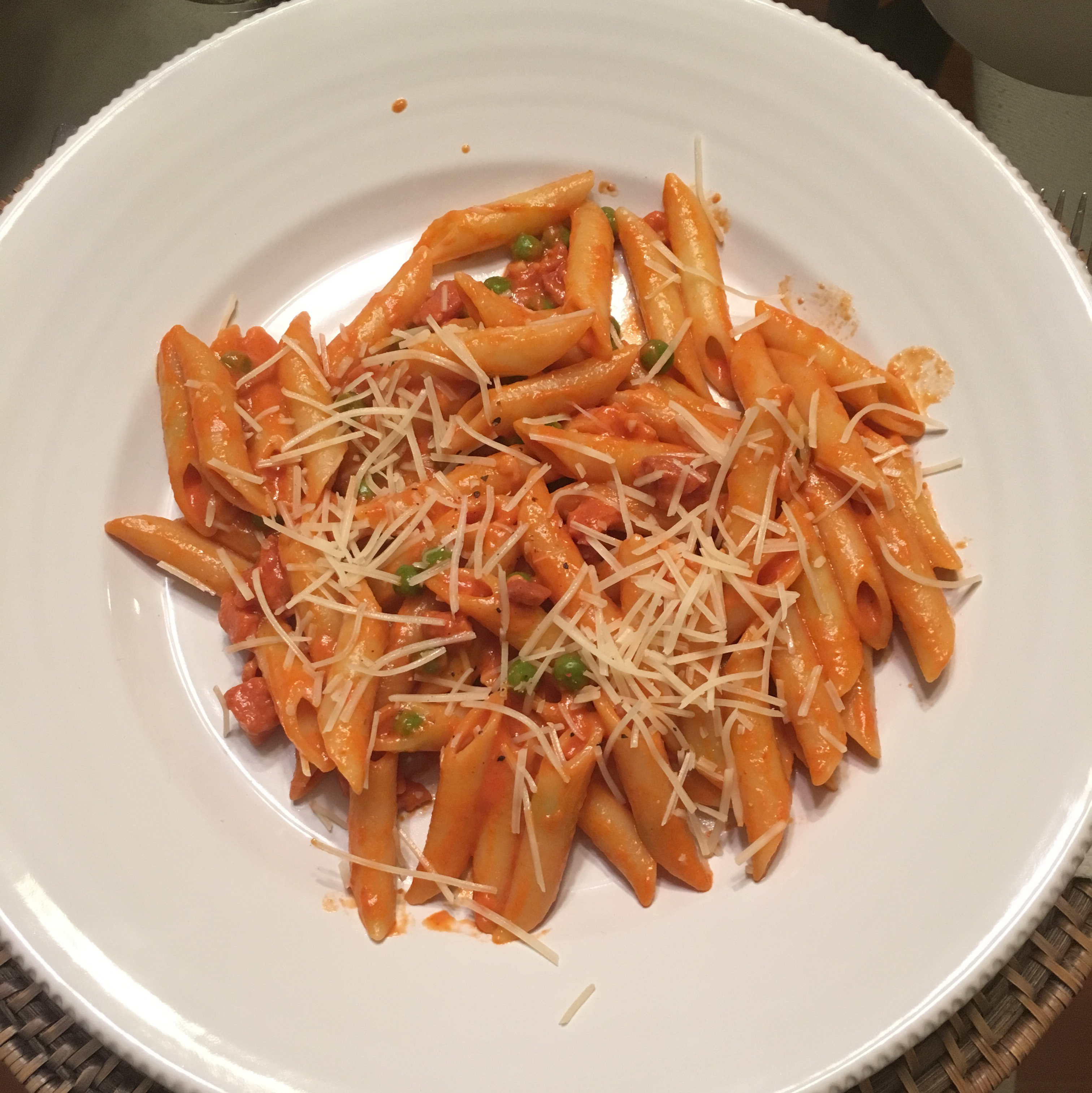 Penne and Vodka Sauce 