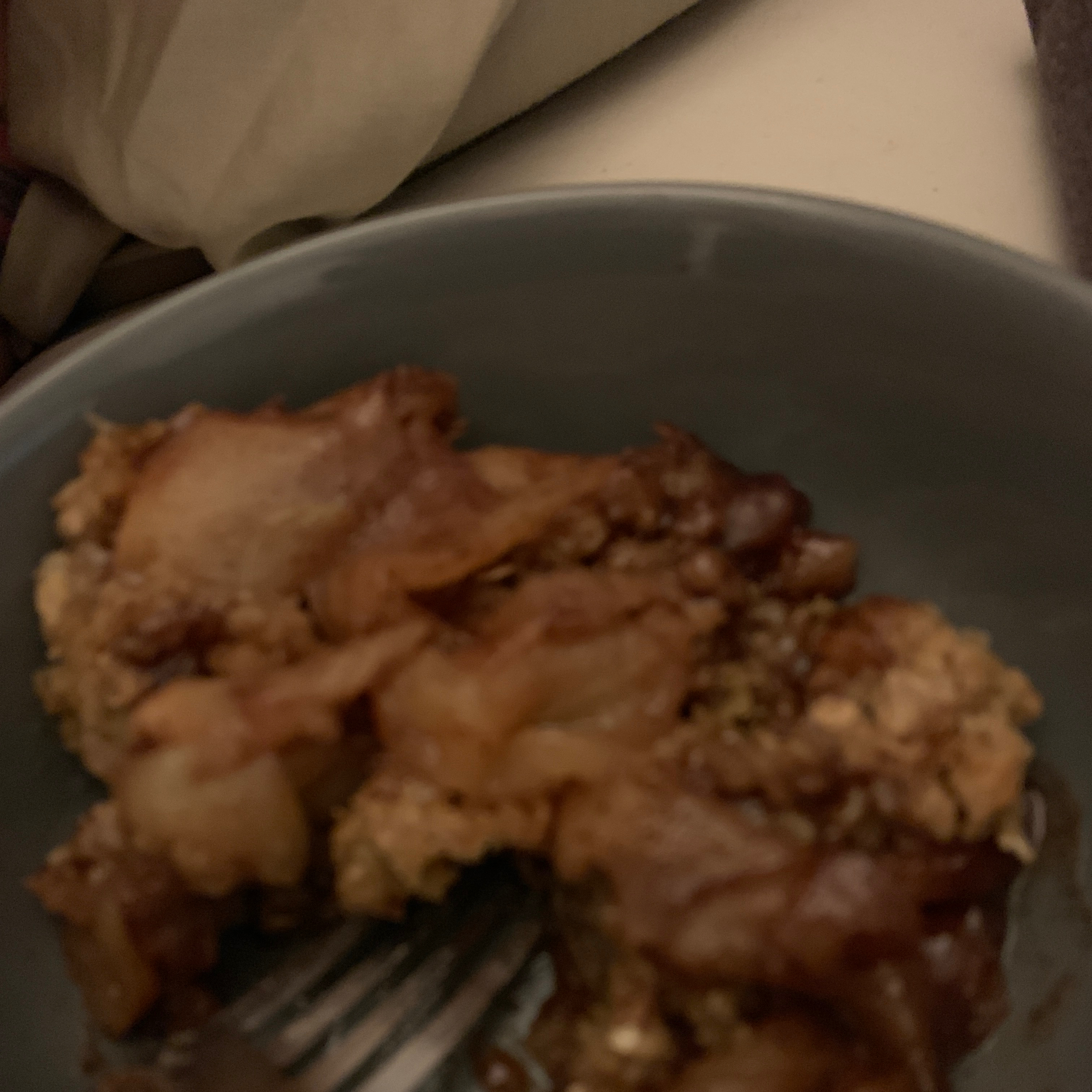Apple Crisp with Oat Topping 