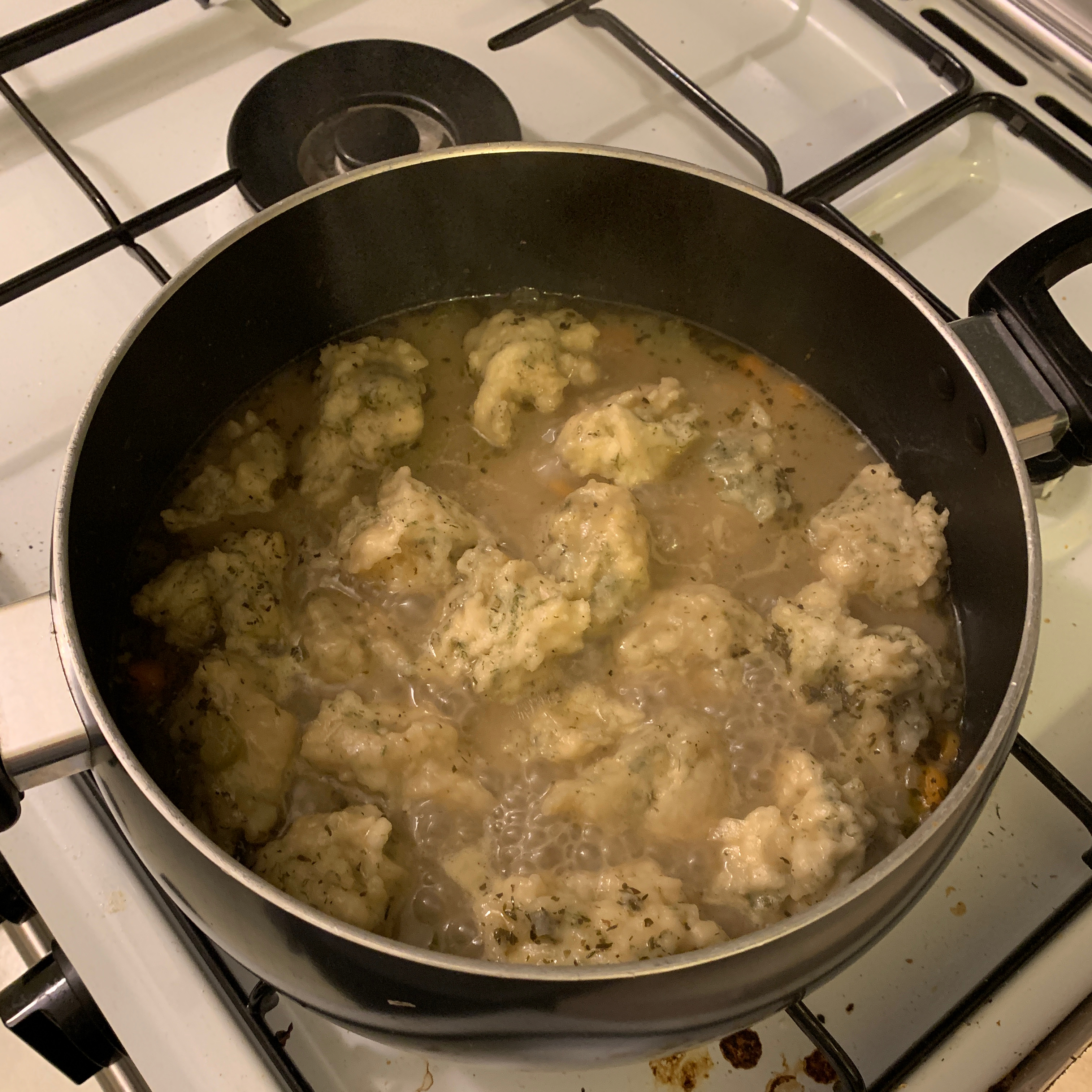 Chicken Stew with Dumplings 