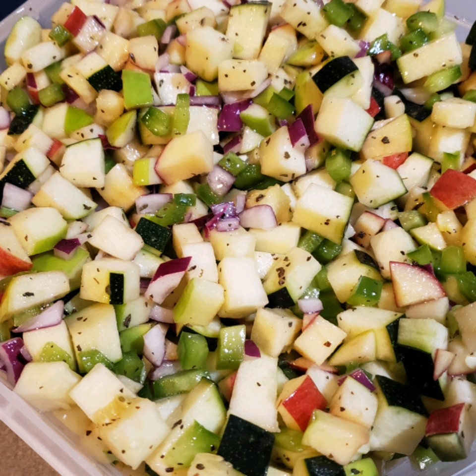 Apple and Zucchini Salad 