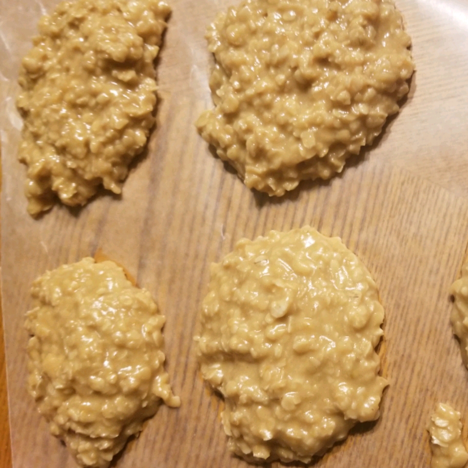 No-Bake Peanut Butter Cookies 
