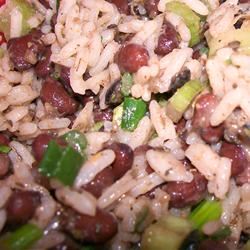 Herbed Rice and Spicy Black Bean Salad 