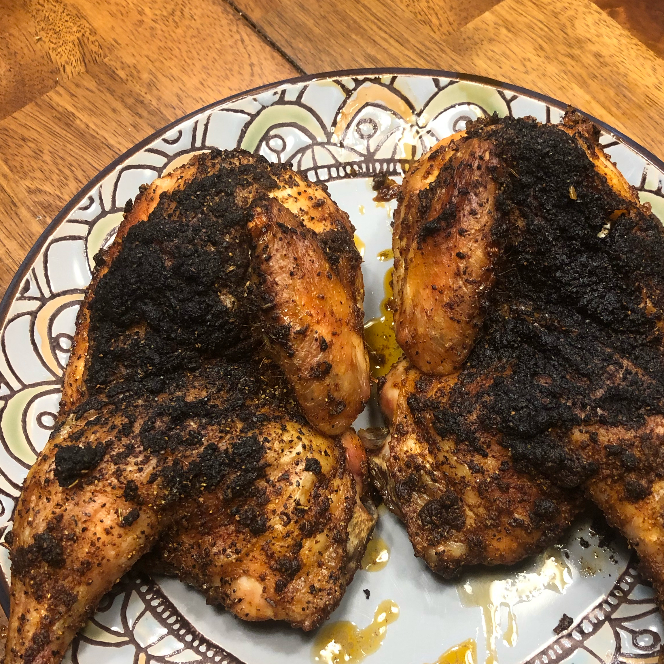 Crispy Roasted Chicken 