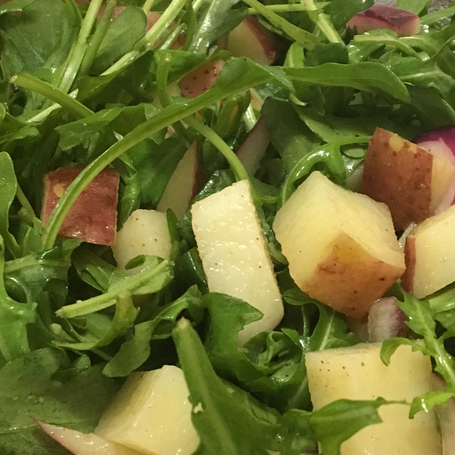 Potato Arugula Salad desireezalez