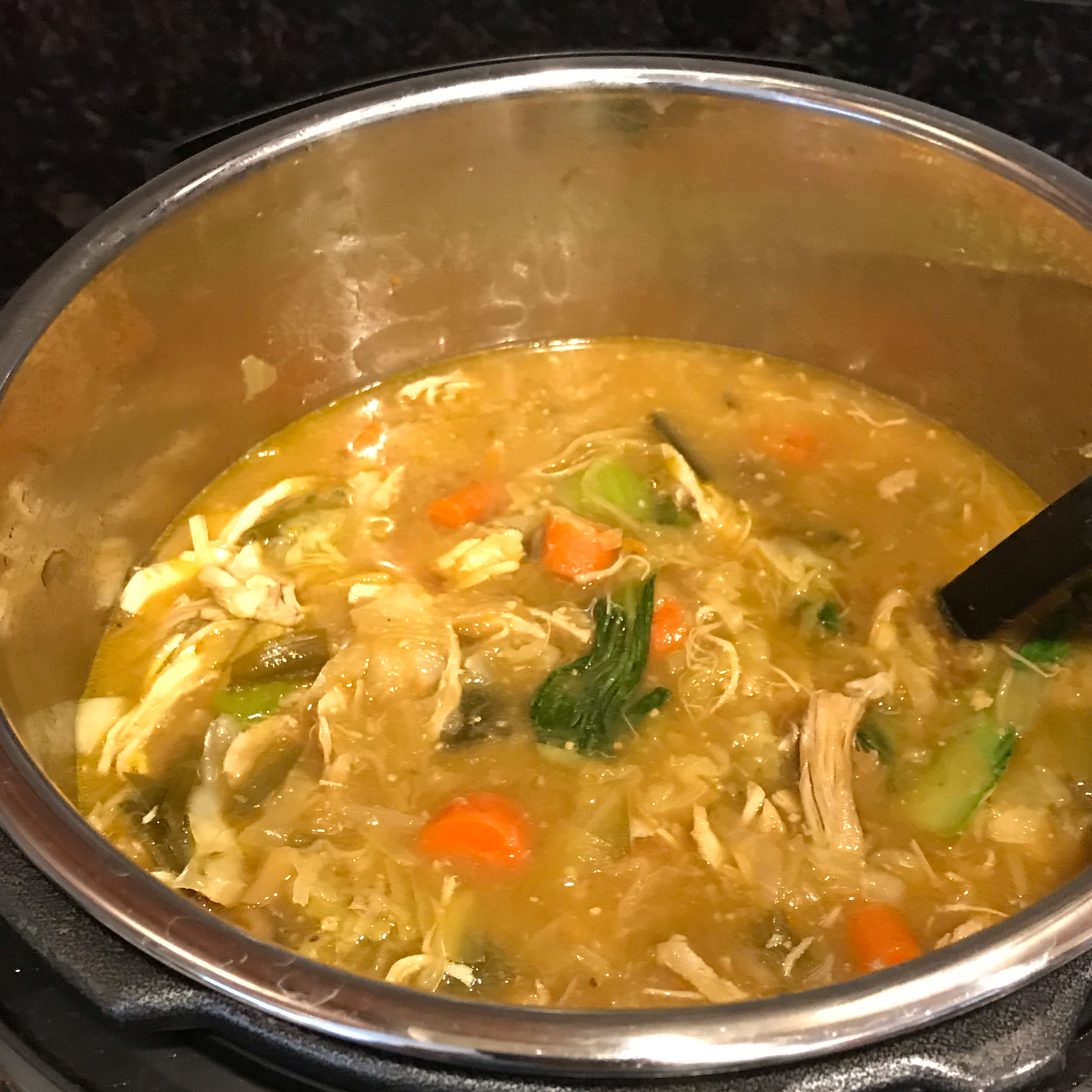 Chicken and Veggie Miso Soup (Instant Pot&reg; Version) Anna Schroeder