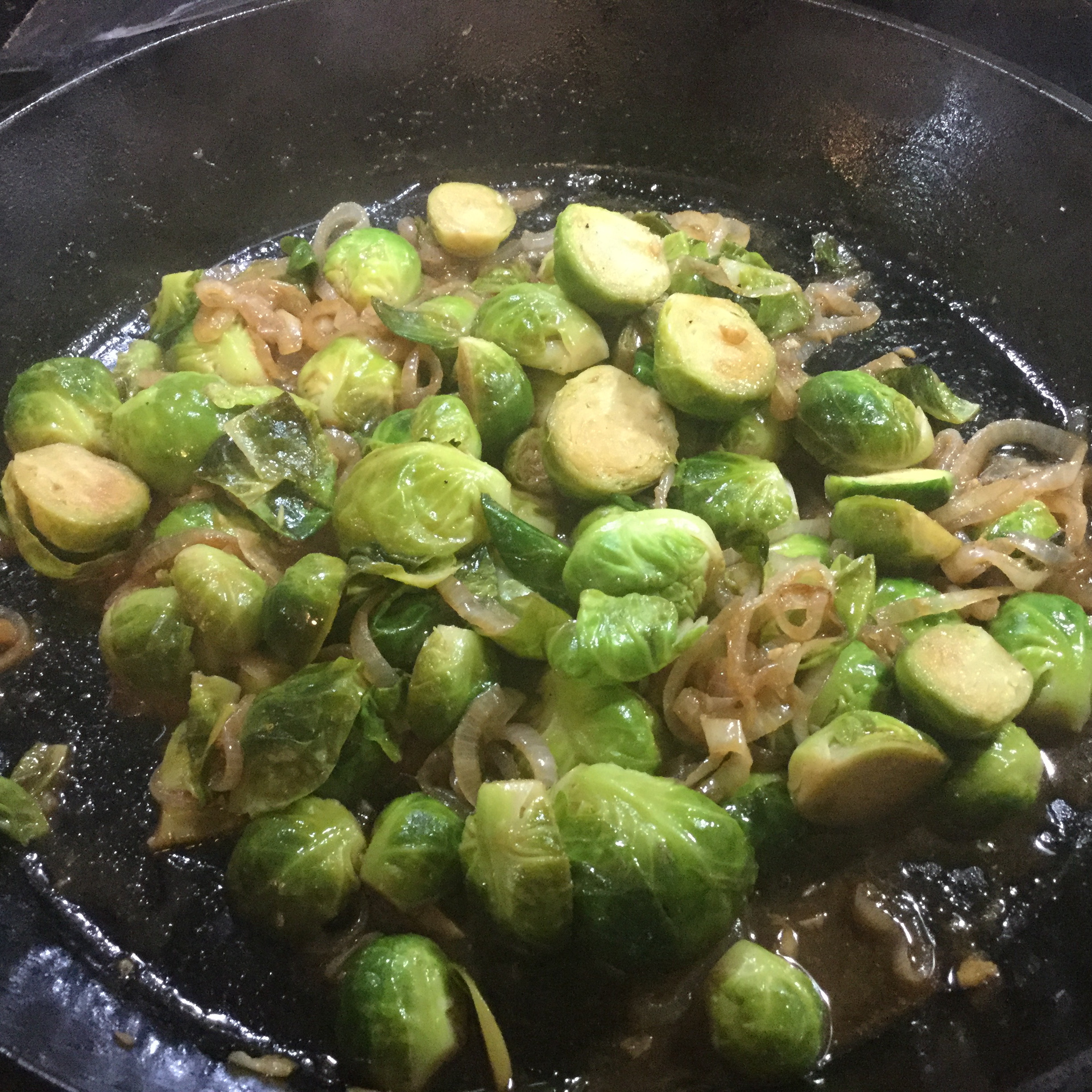 Balsamic Brussels Sprouts 
