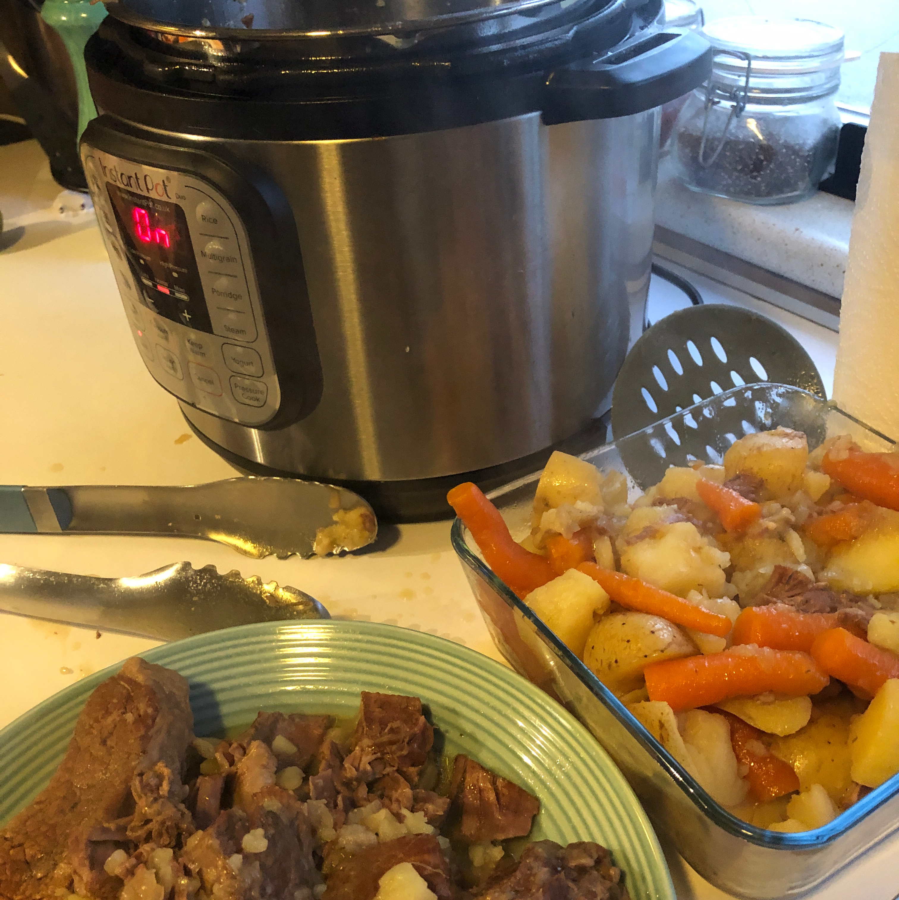 Instant Pot&reg; Pot Roast with Potatoes and Carrots 