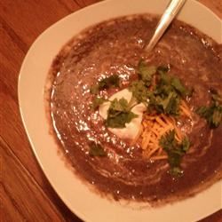 Fast and Delicious Black Bean Soup 