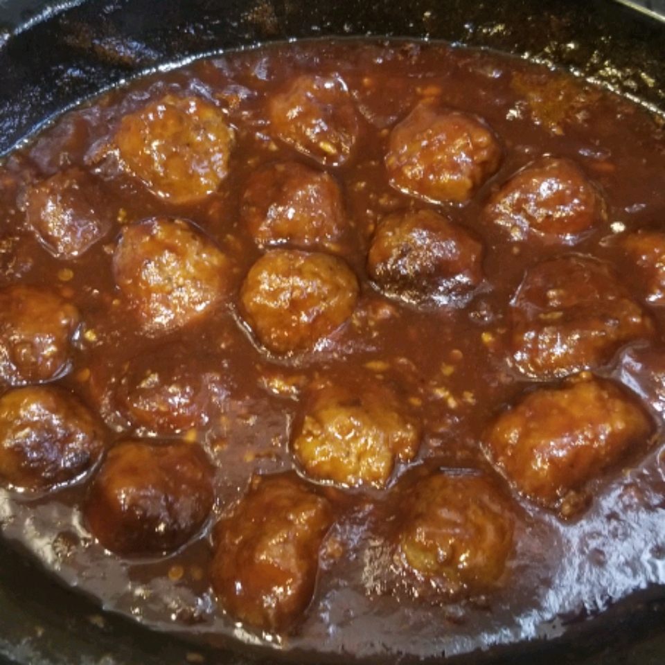 Honey Garlic Meatballs 