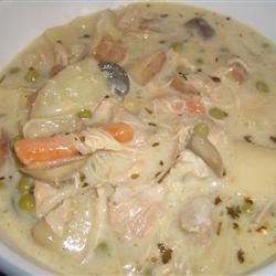 Creamy Homemade Chicken Stew 